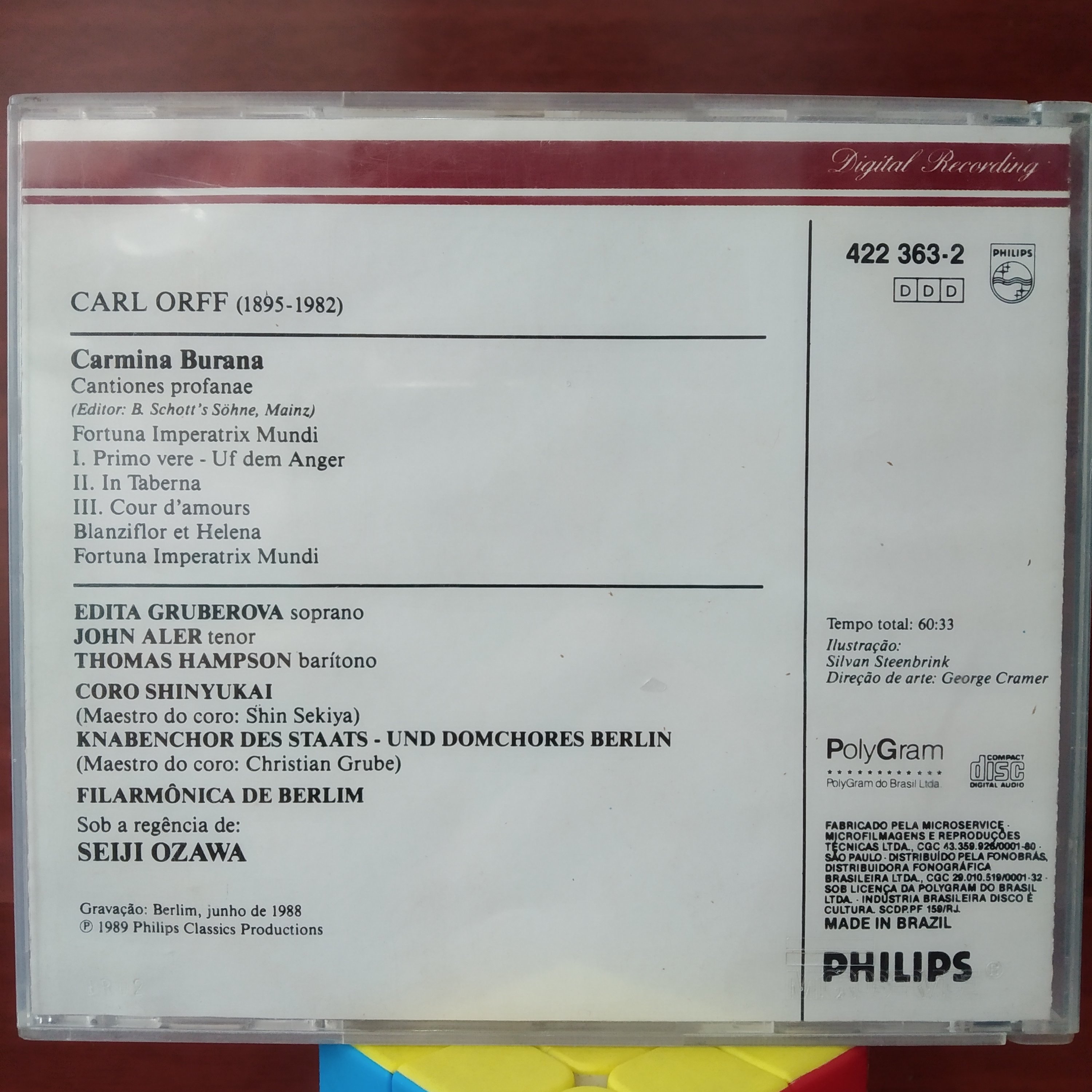 CD Carmina Burana - Carl Orff