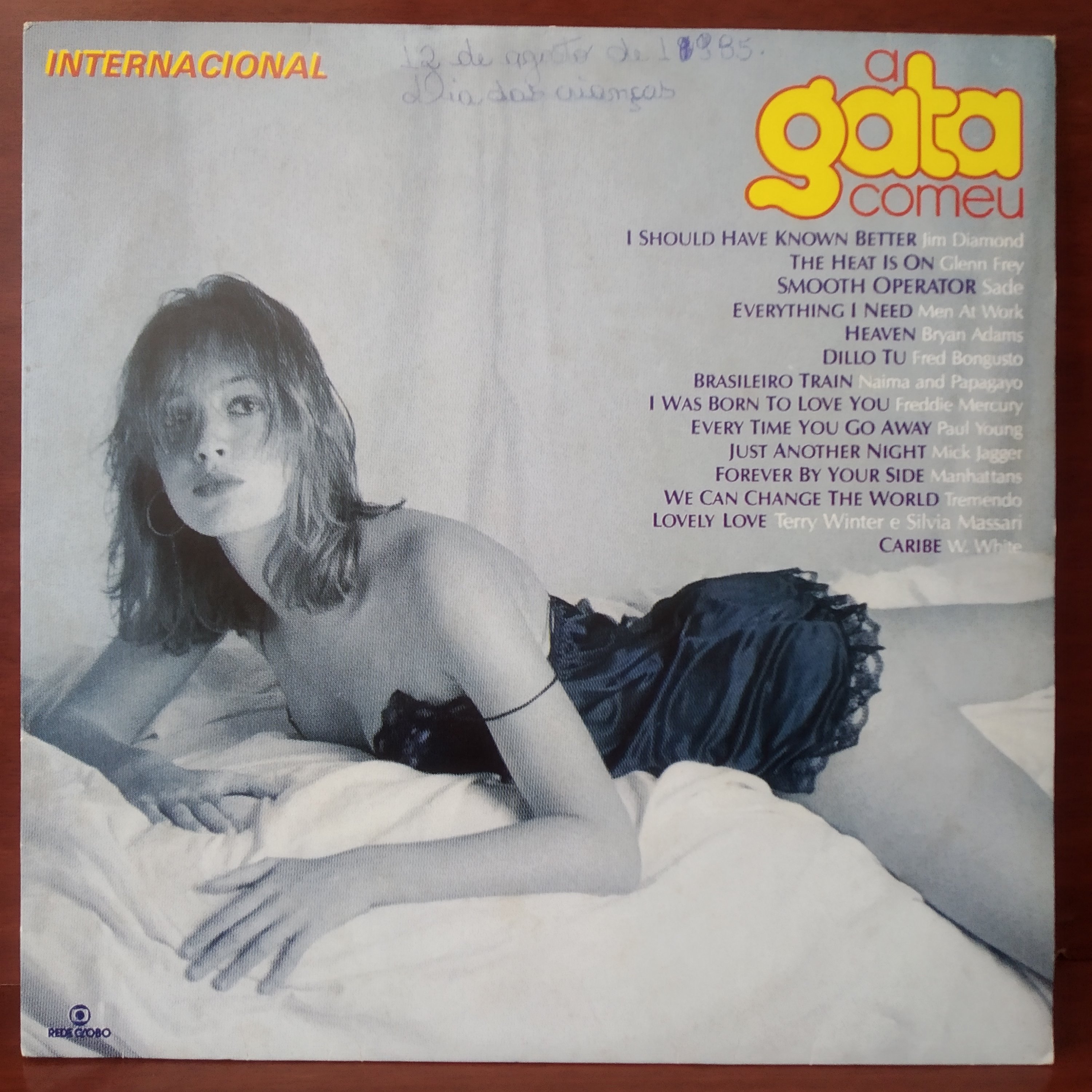 LP Internacional 'A Gata Comeu' 1985