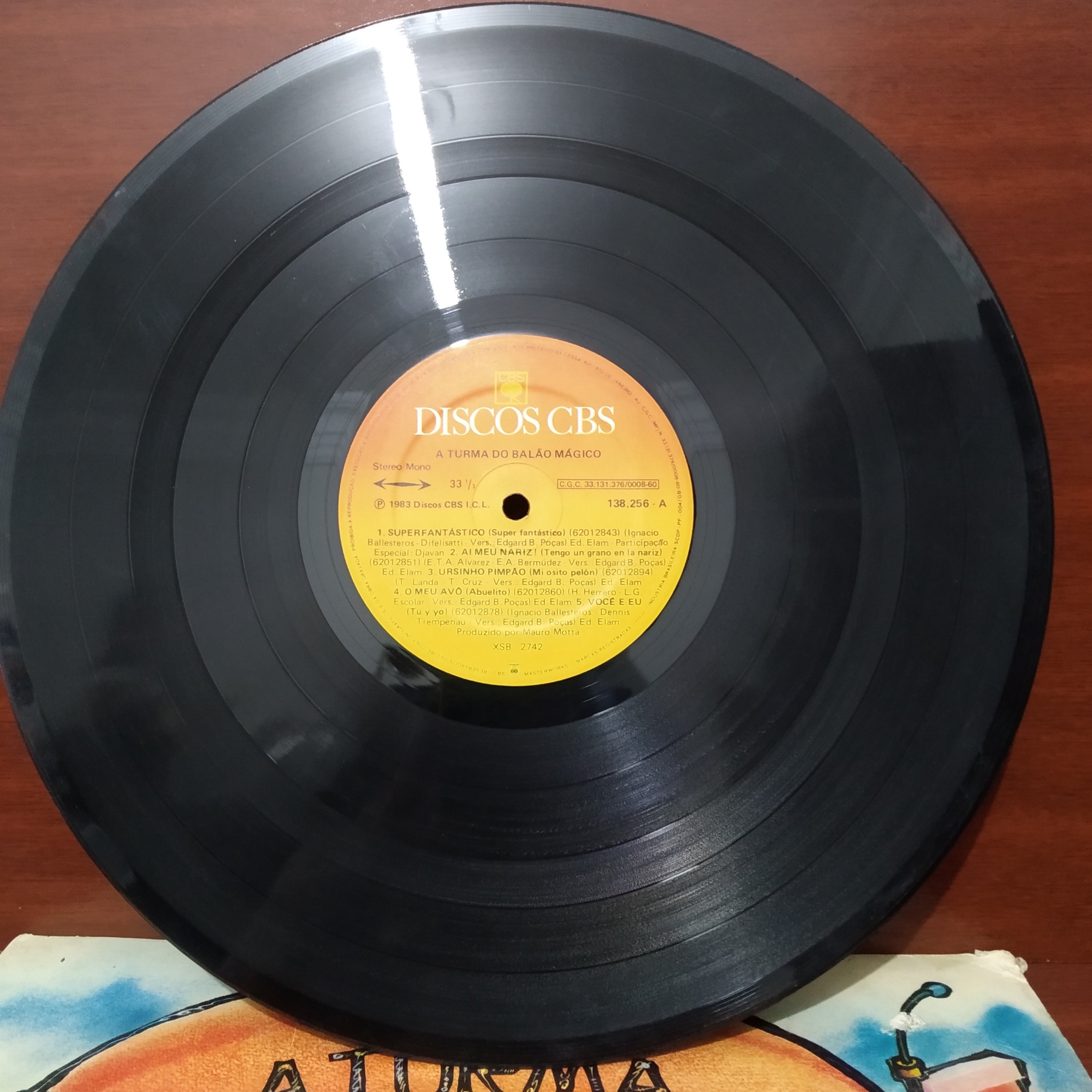 LP A Turma do Balão Mágico - Vinil