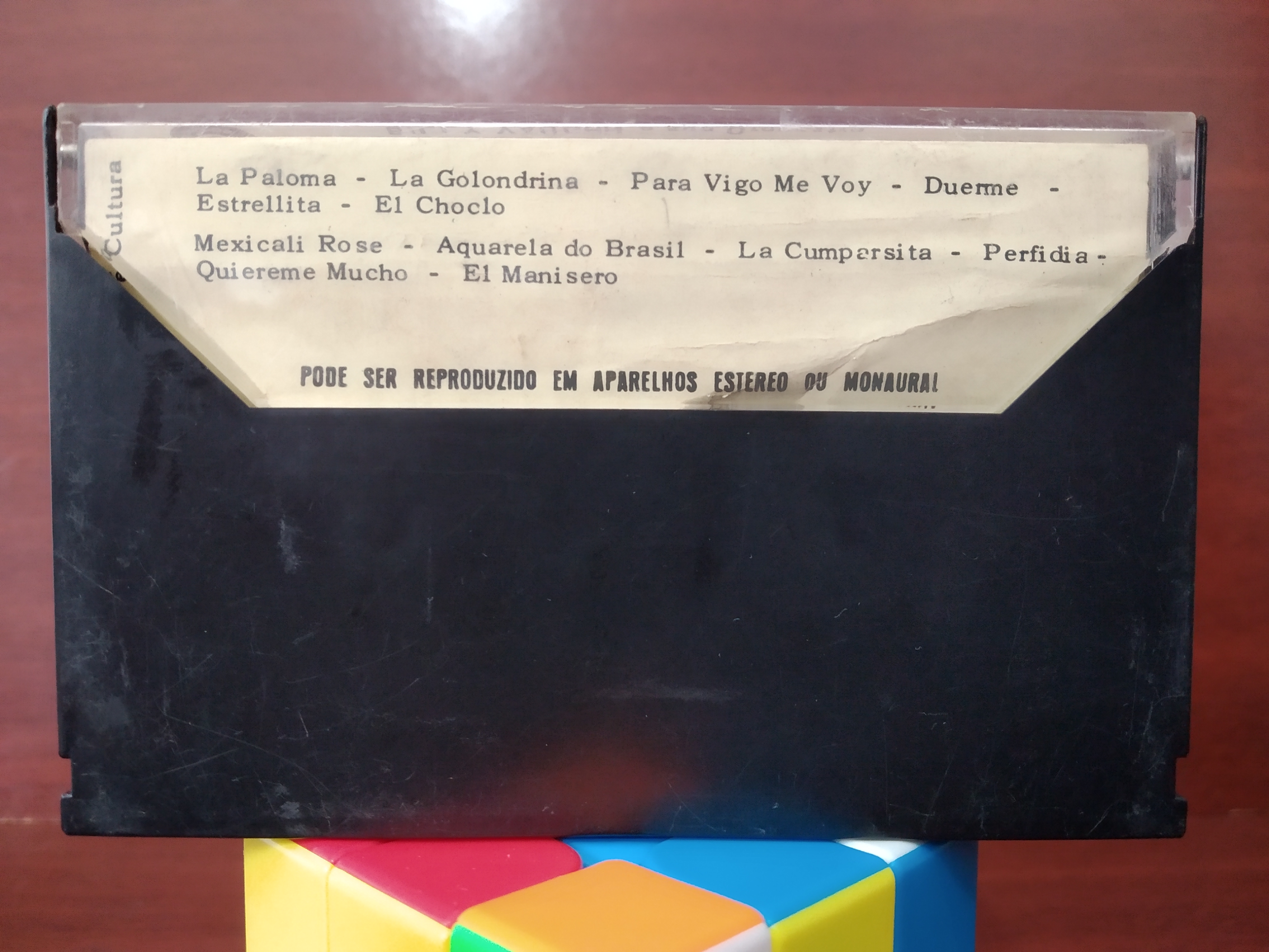 Fita cassete La Paloma Billy Vauchn