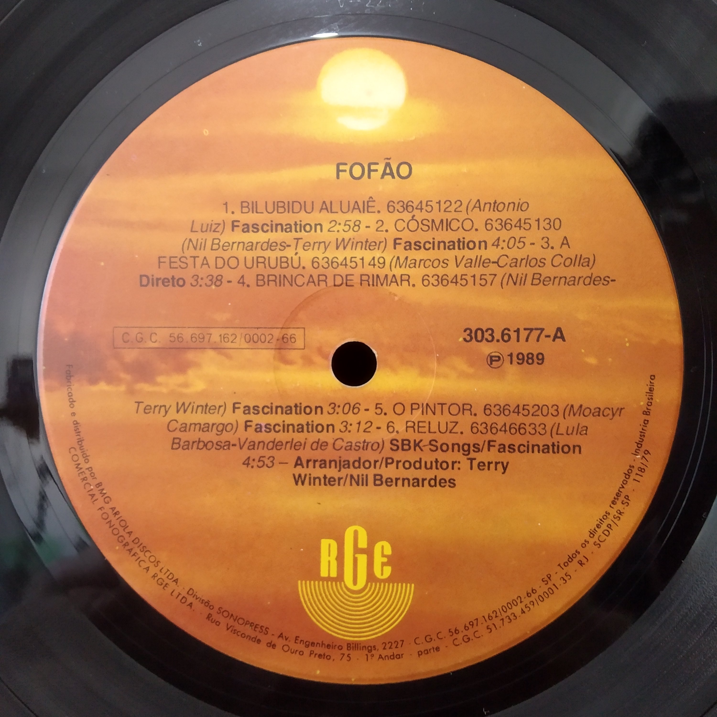 LP Fofão 1989