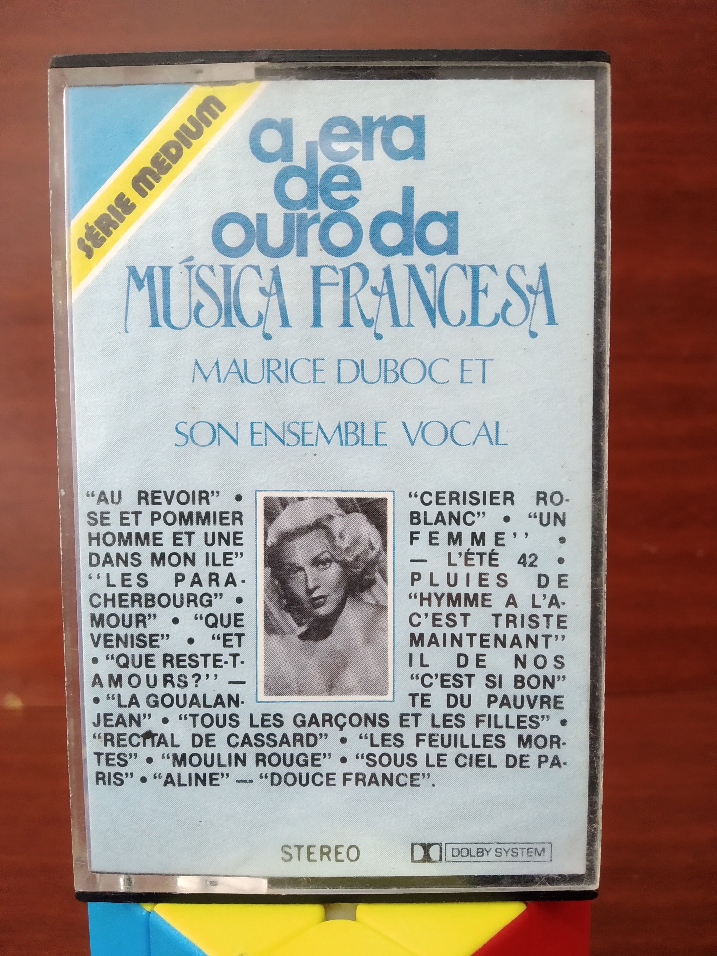 Fita cassete 'A Era de Ouro da Música Francesa'