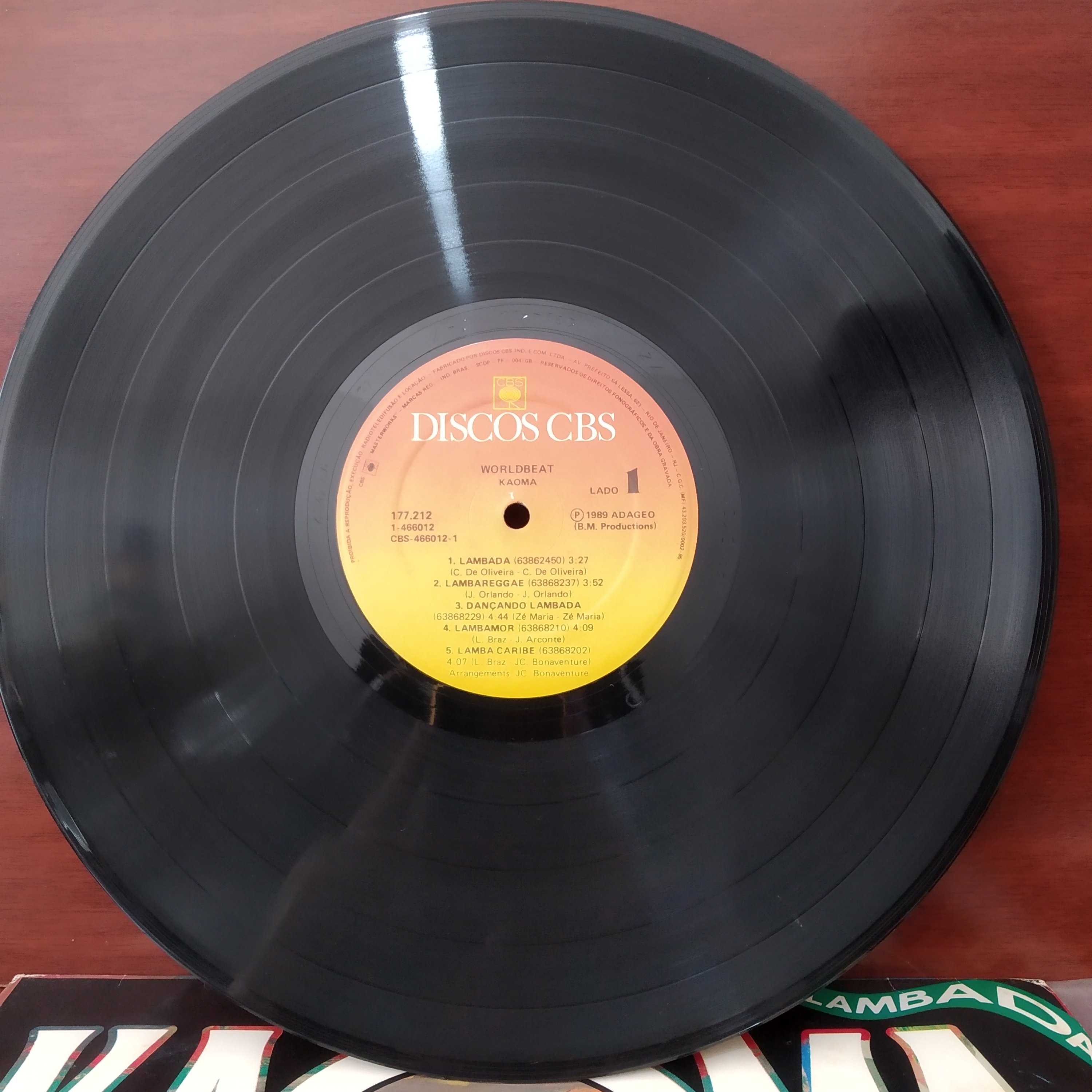 LP Vinil Kaoma – Worldbeat