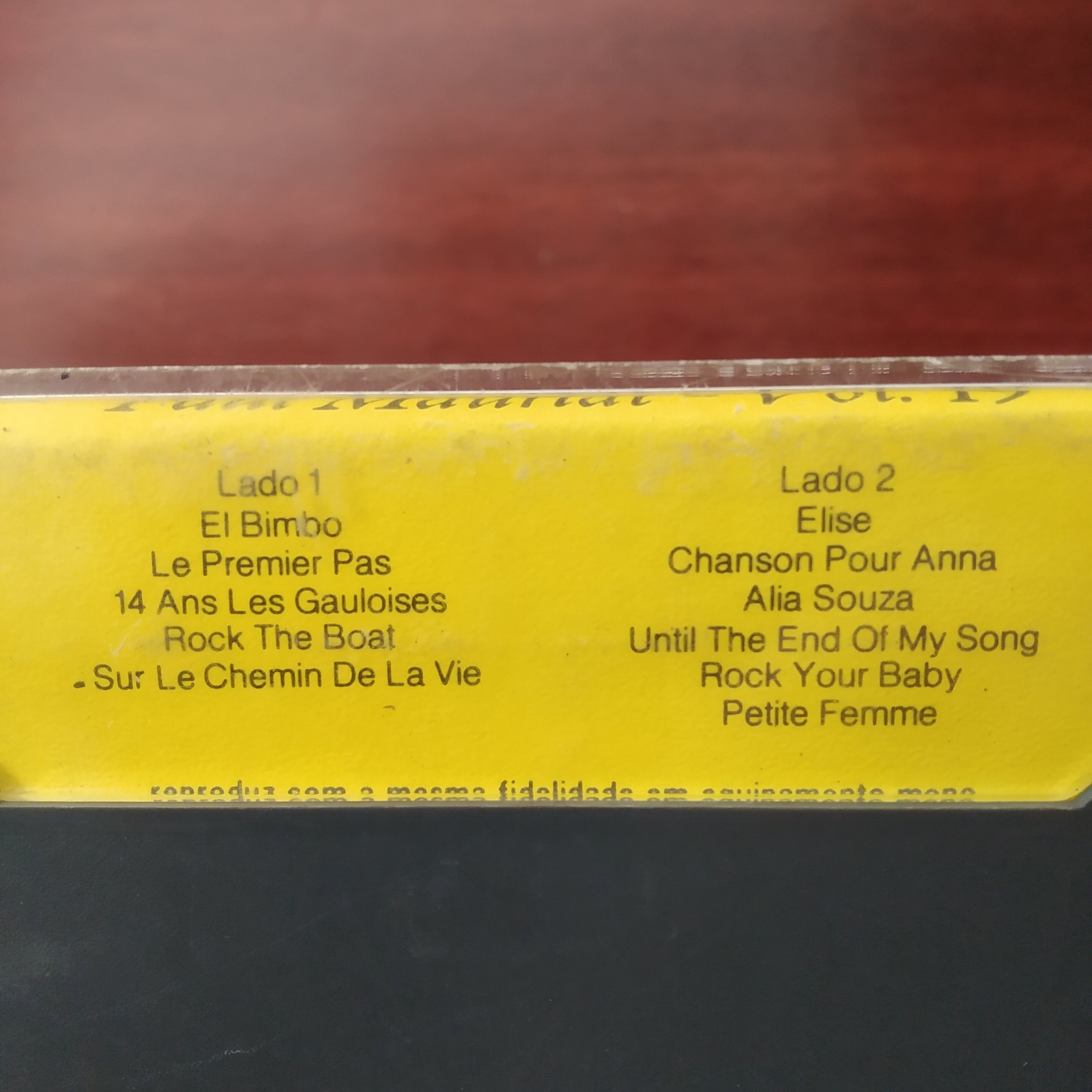 Cassete de áudio Paul Mauriat