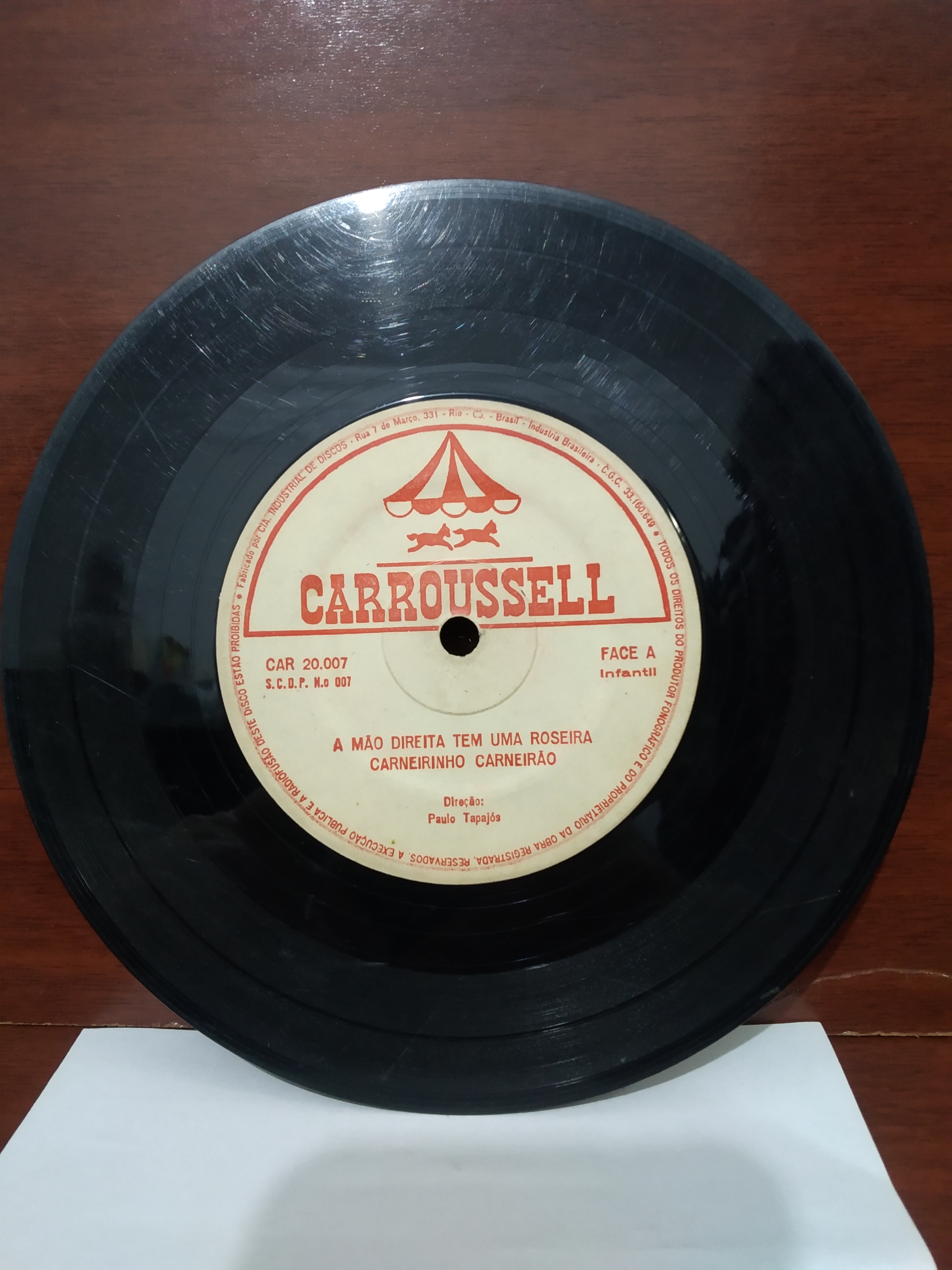 Disco Compacto de vinil Carroussell