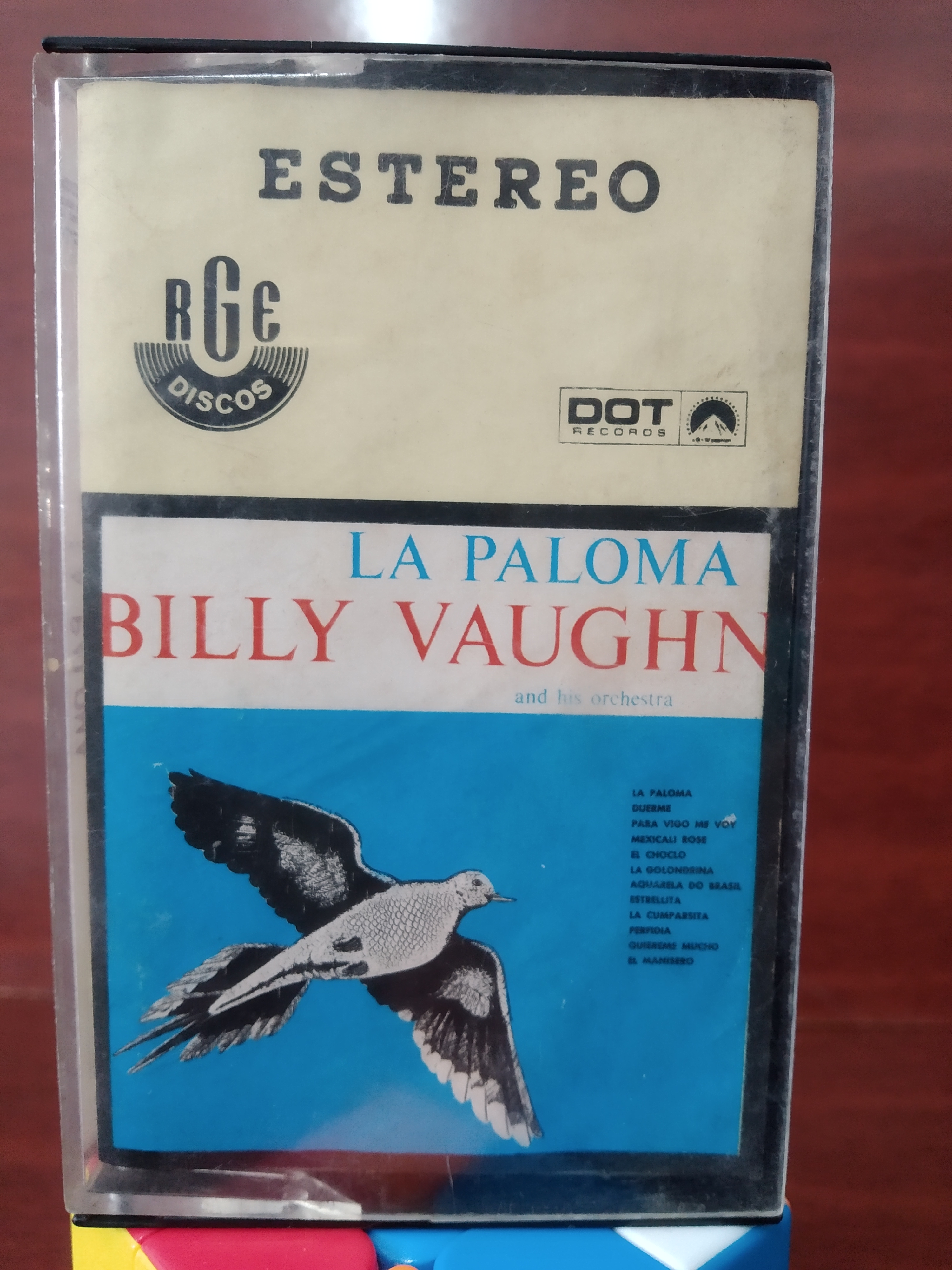 Fita cassete La Paloma Billy Vauchn
