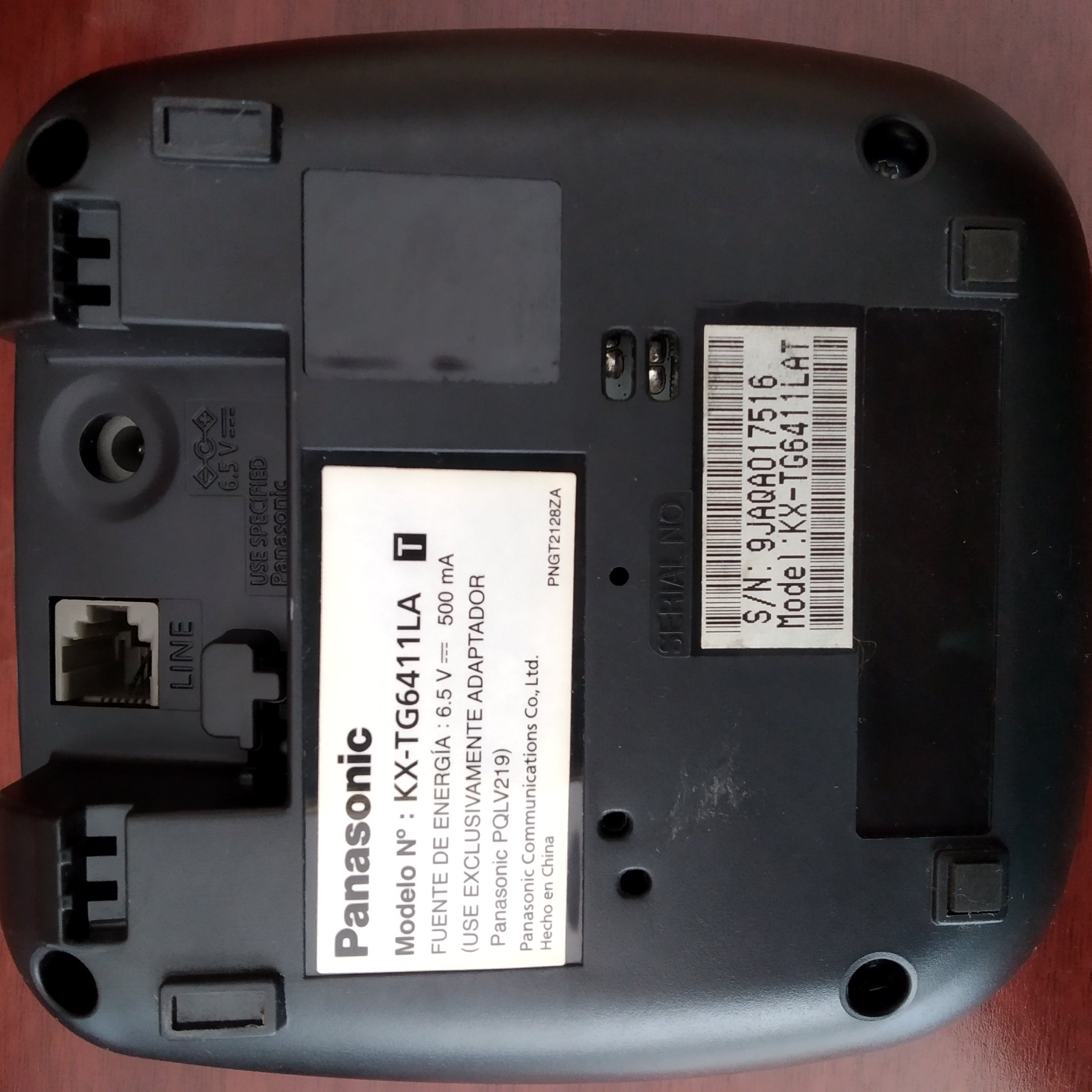 Telefone sem fio Panasonic mod. KX-TG6411LA