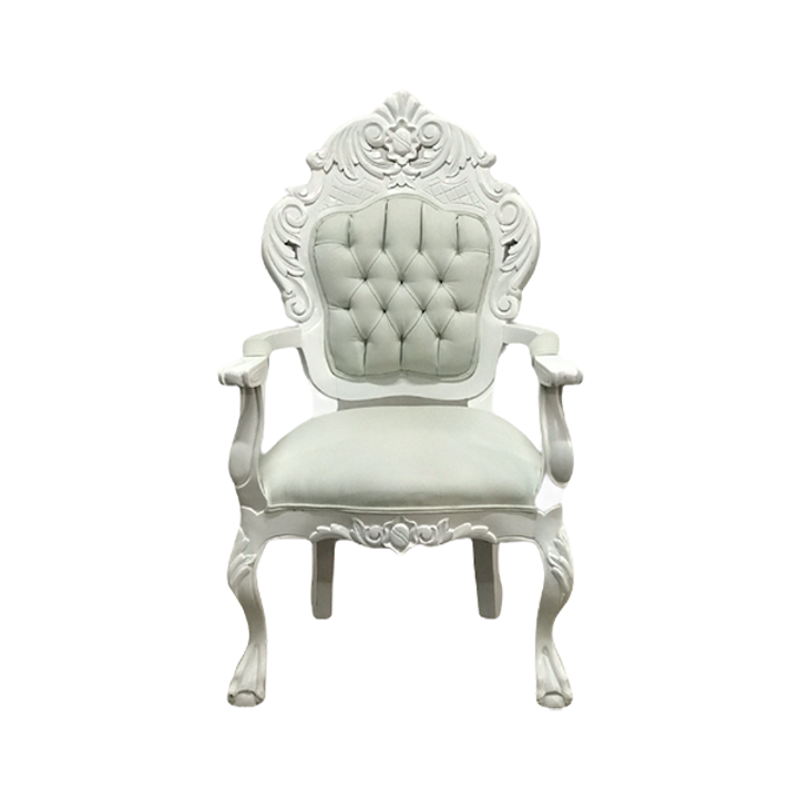 RENTA SILLON LUIS XV BLANCO