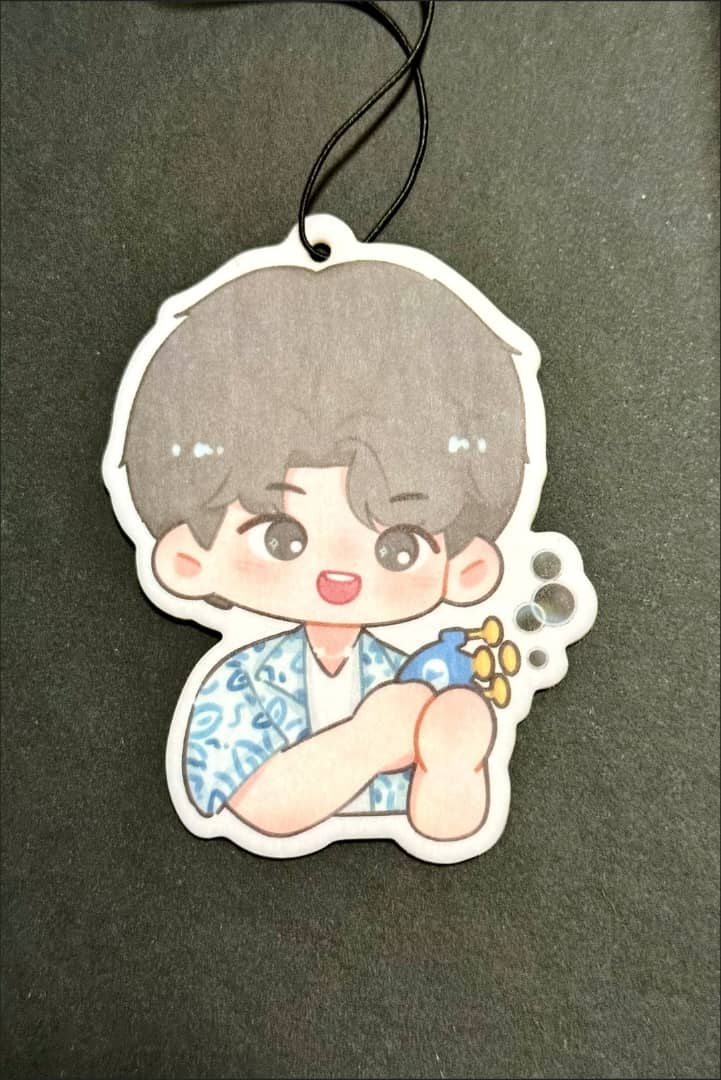 Perfume Pad Keychain