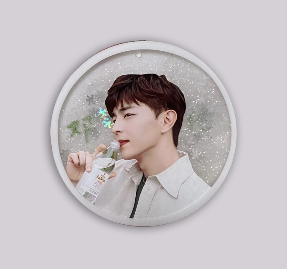 Glitter Acrylic Coaster