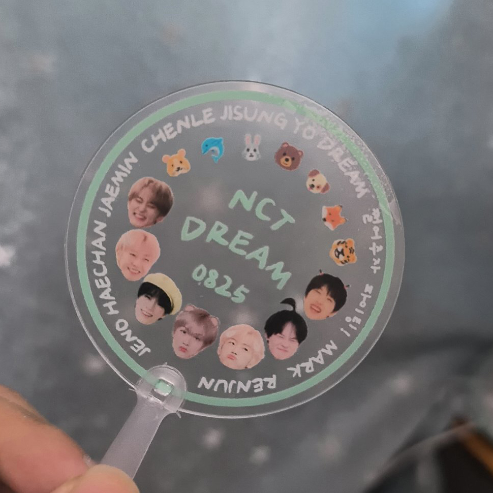 Transparent Handfan - Mini