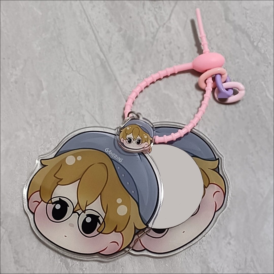 Acrylic Mirror Keychain