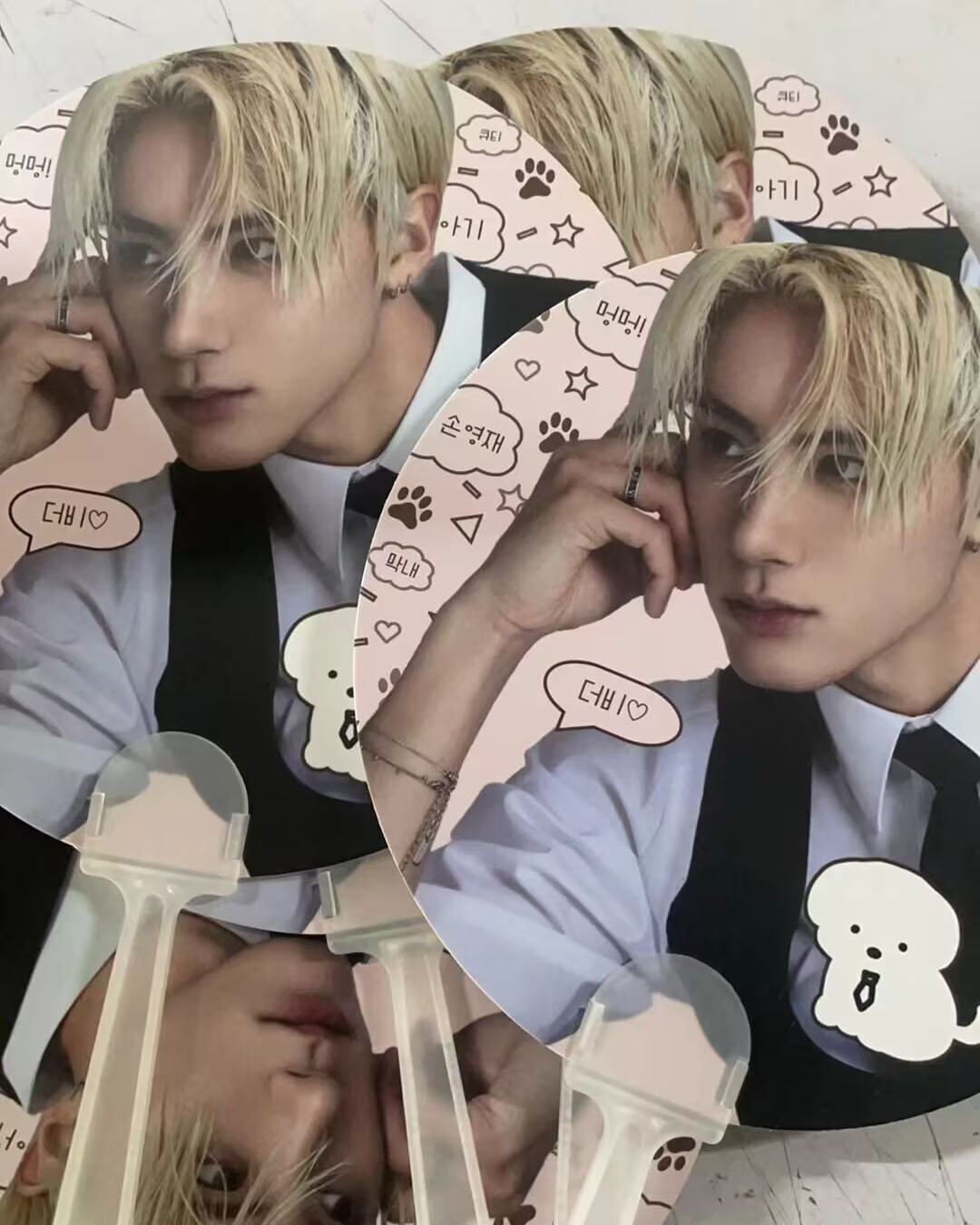 Handfan Double Sided