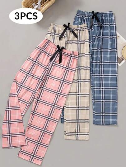 3 Pairs Pajama Pants 