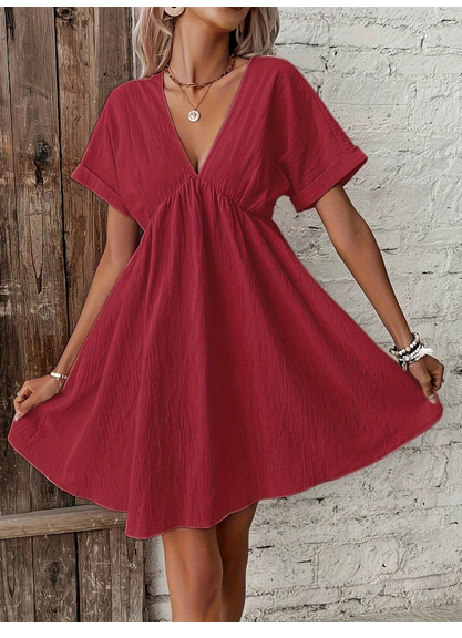Women's V-Neck Dress