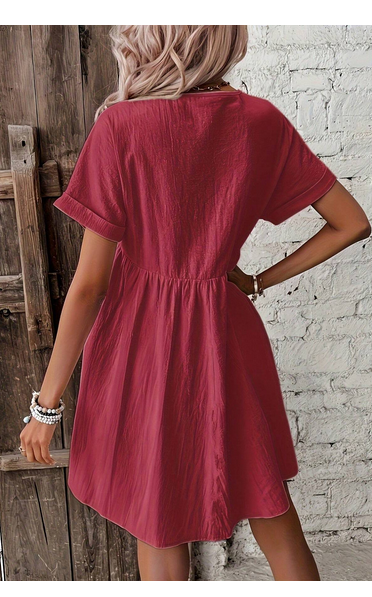 Women's V-Neck Dress