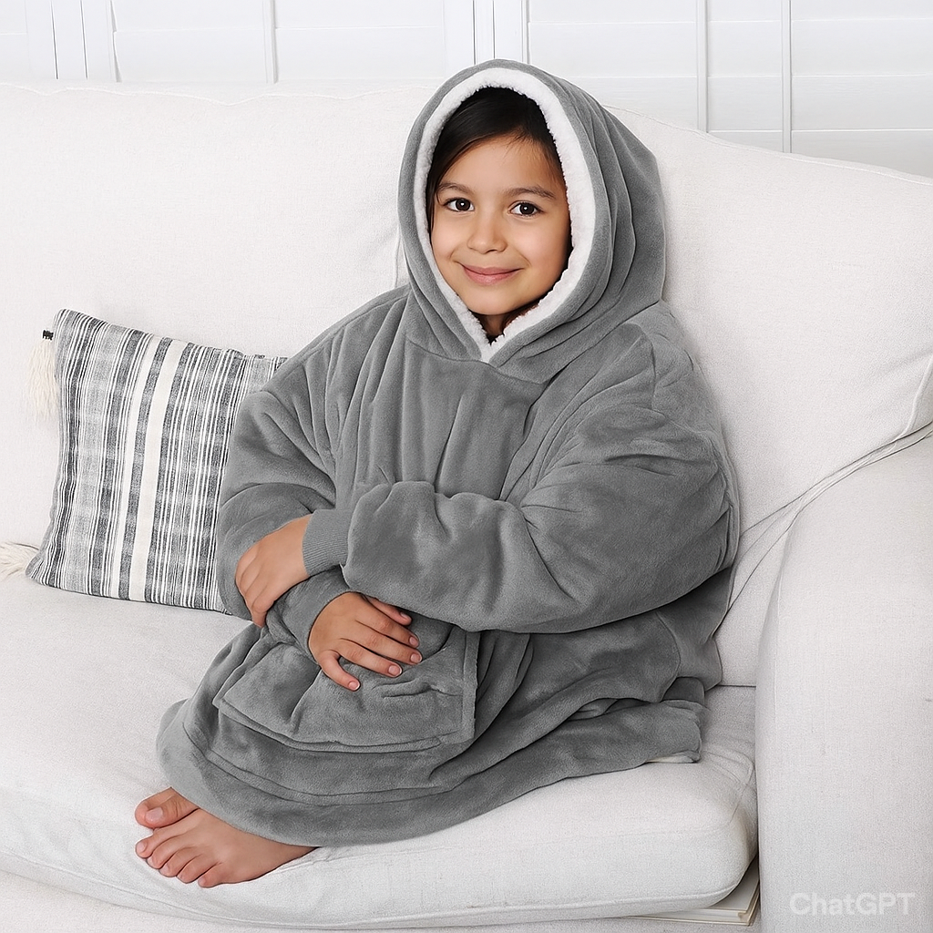 Oversized Hoodie Blanket