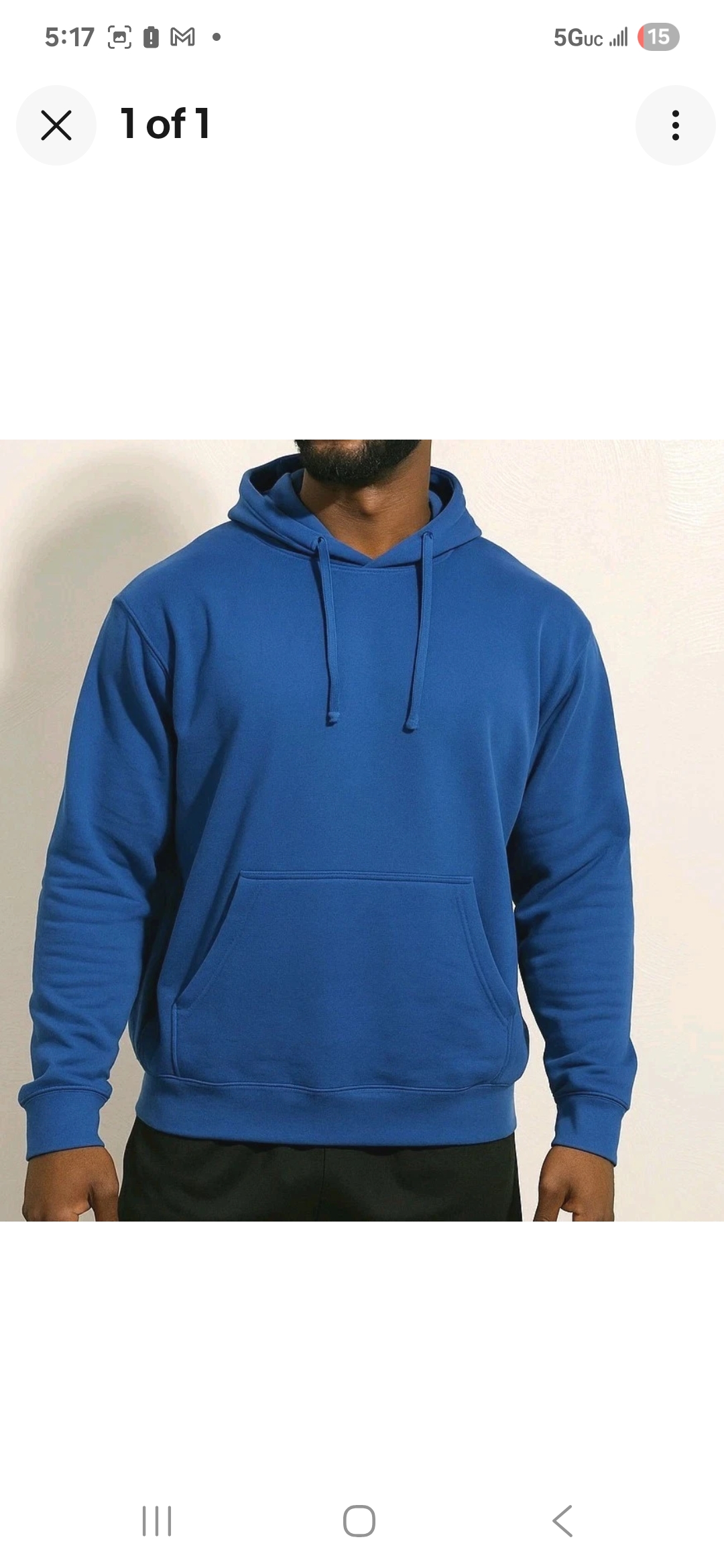 Blue Hoodie