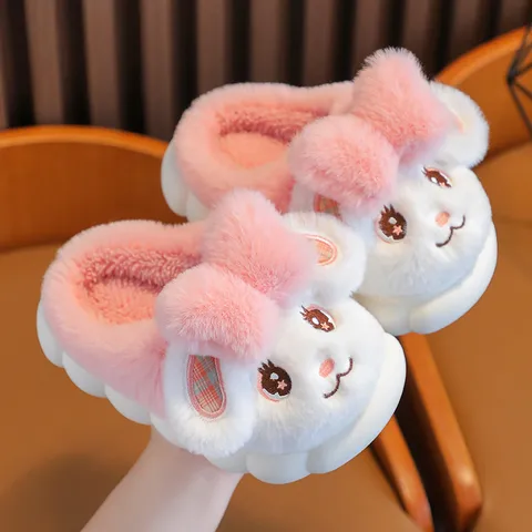 Cute Bunny Plush Slippers