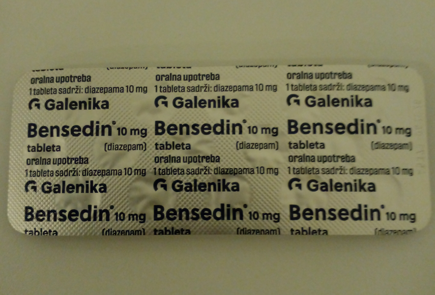 Valium Diazepam 10 mg Bensedin Galenika