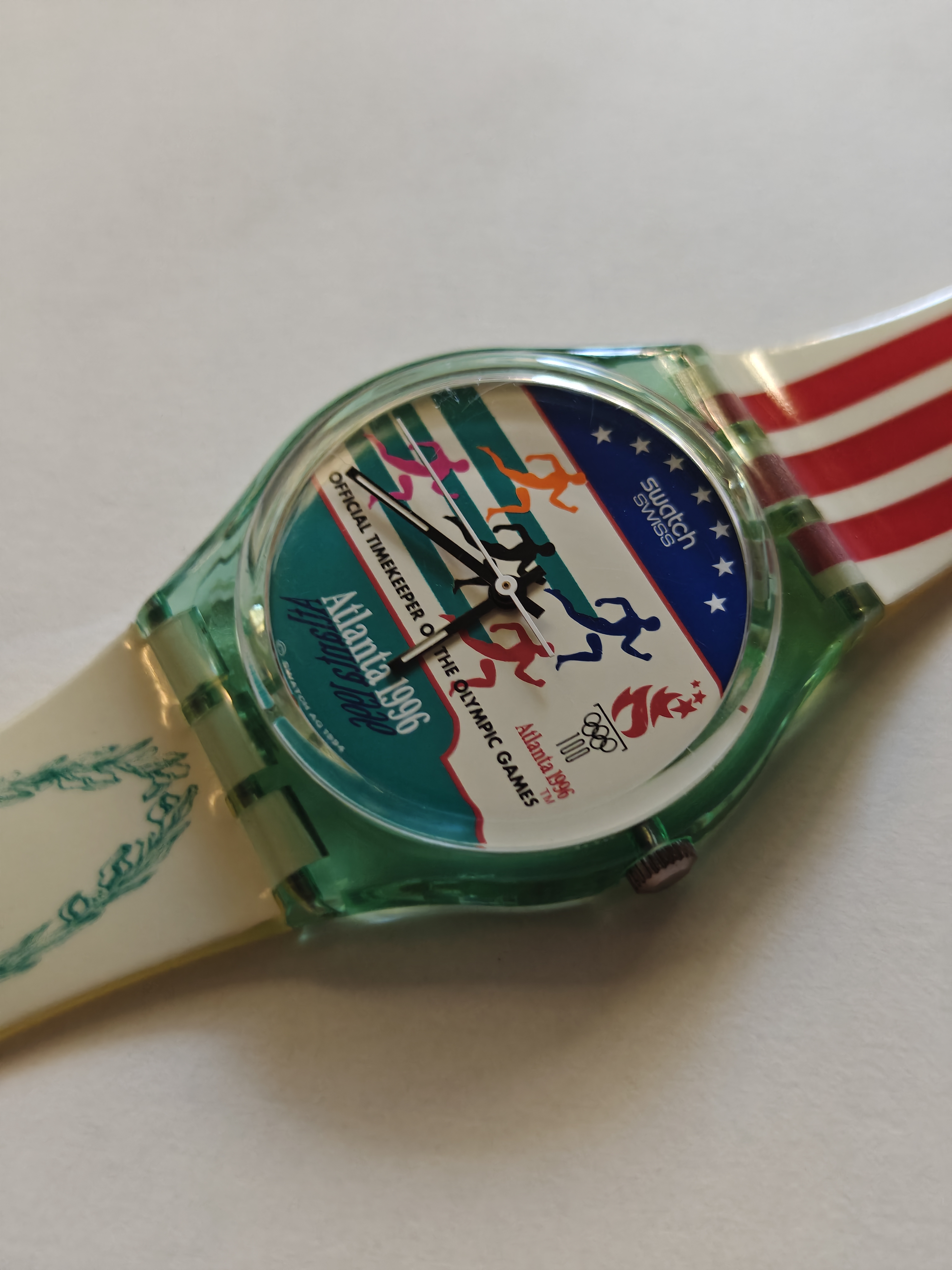 1996 Atlanta Olympics Swatch watch - NOS  