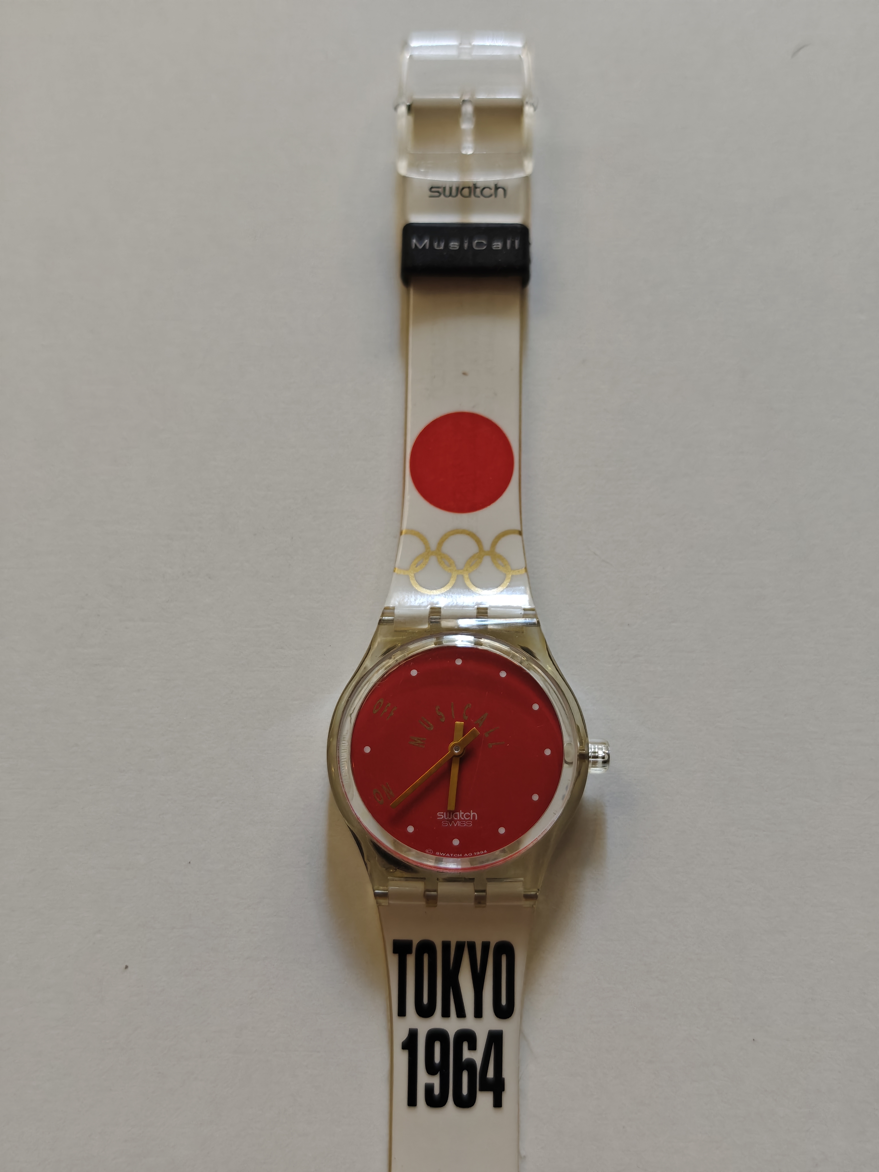 1996 Olympics Swatch Musical watch - NOS  