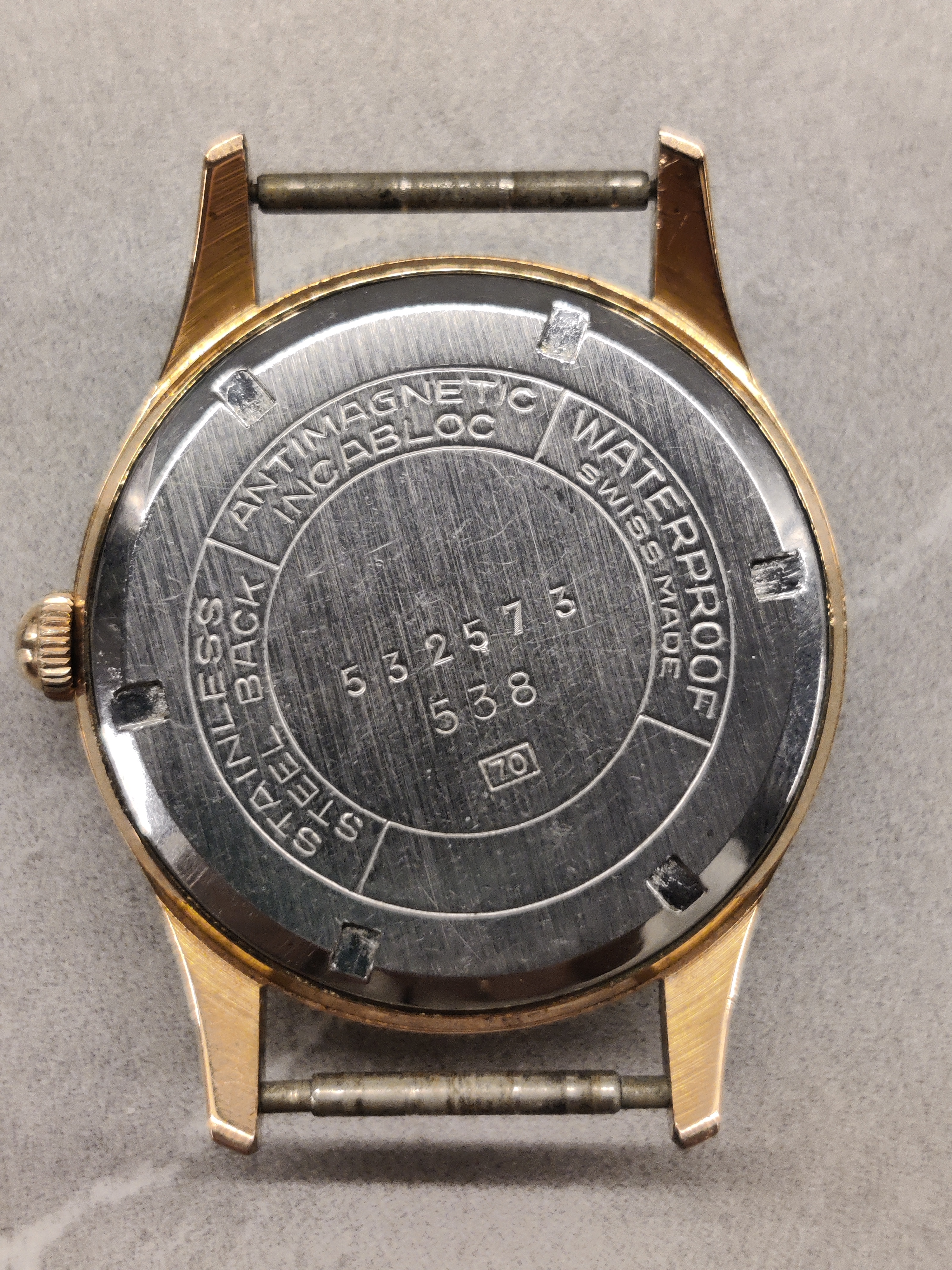 Vintage 1960’s Monitor Sport manual wind Swiss 17 Jewels watch 