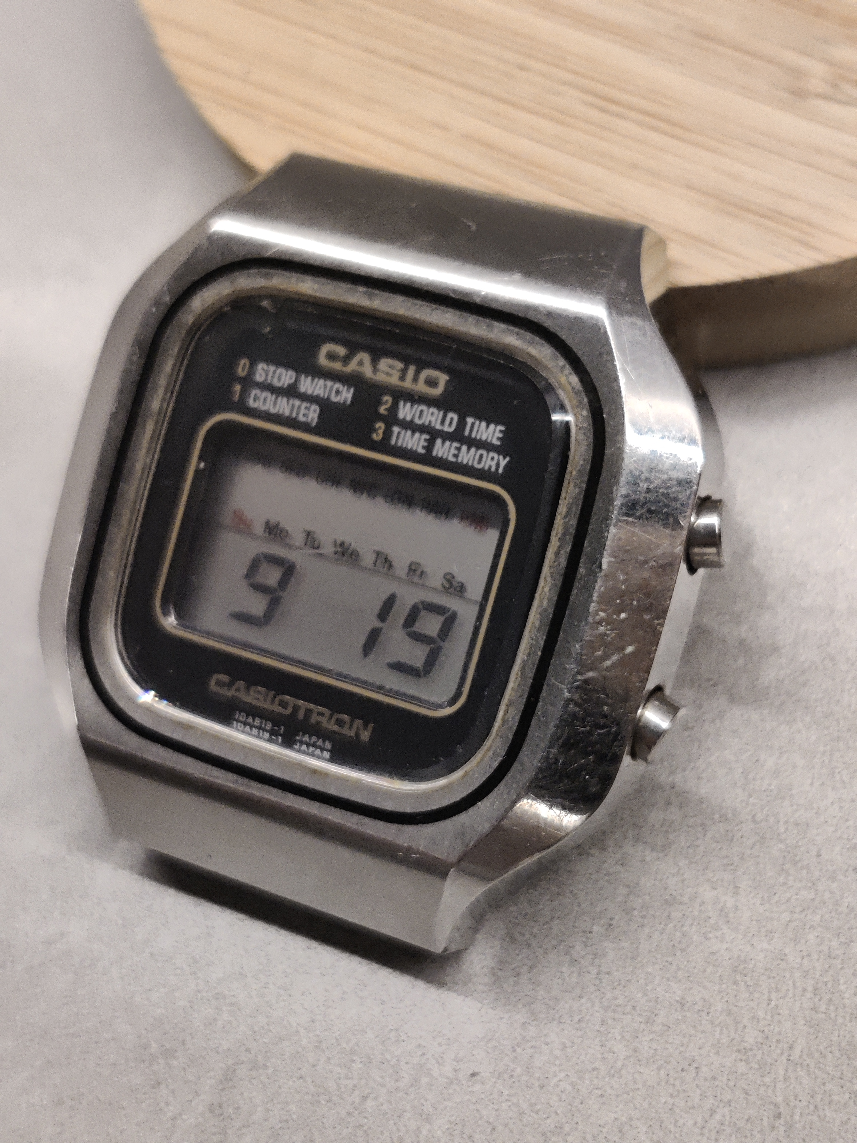 Vintage 1970’s Casio Casiotron watch S-14 X-1S