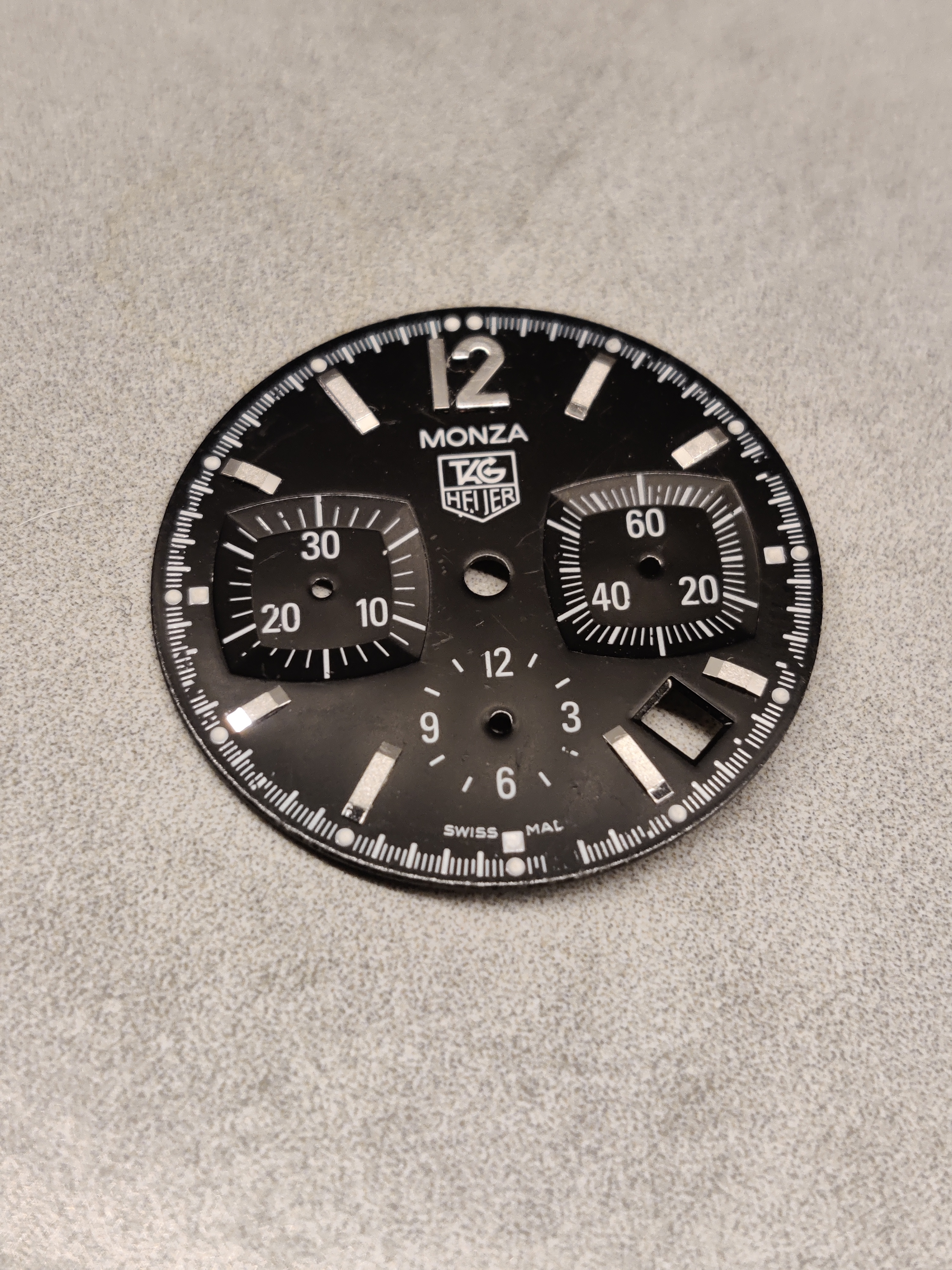2000’s Tag Heuer Monza black Chronograph Dial 