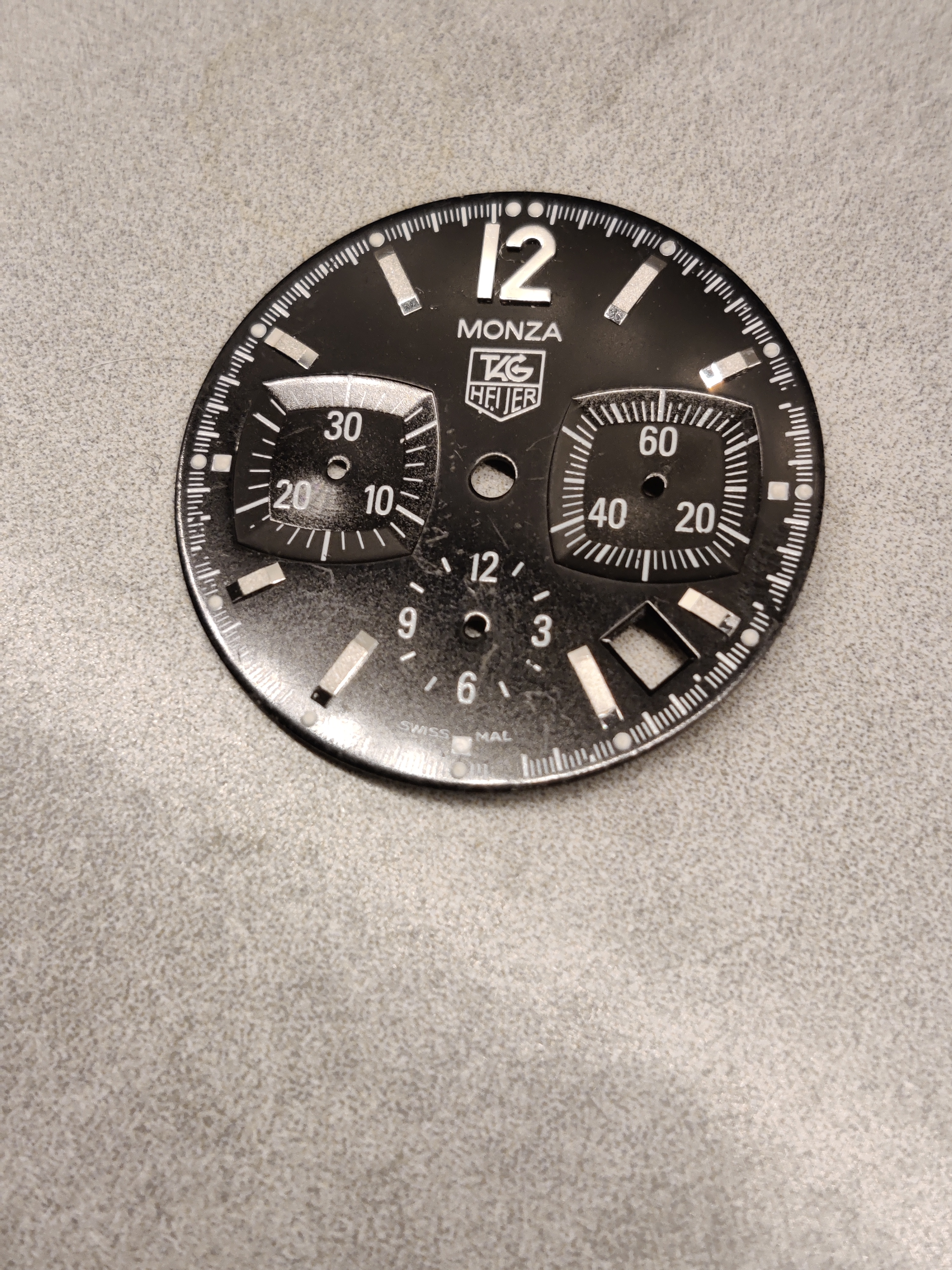 2000’s Tag Heuer Monza black Chronograph Dial 