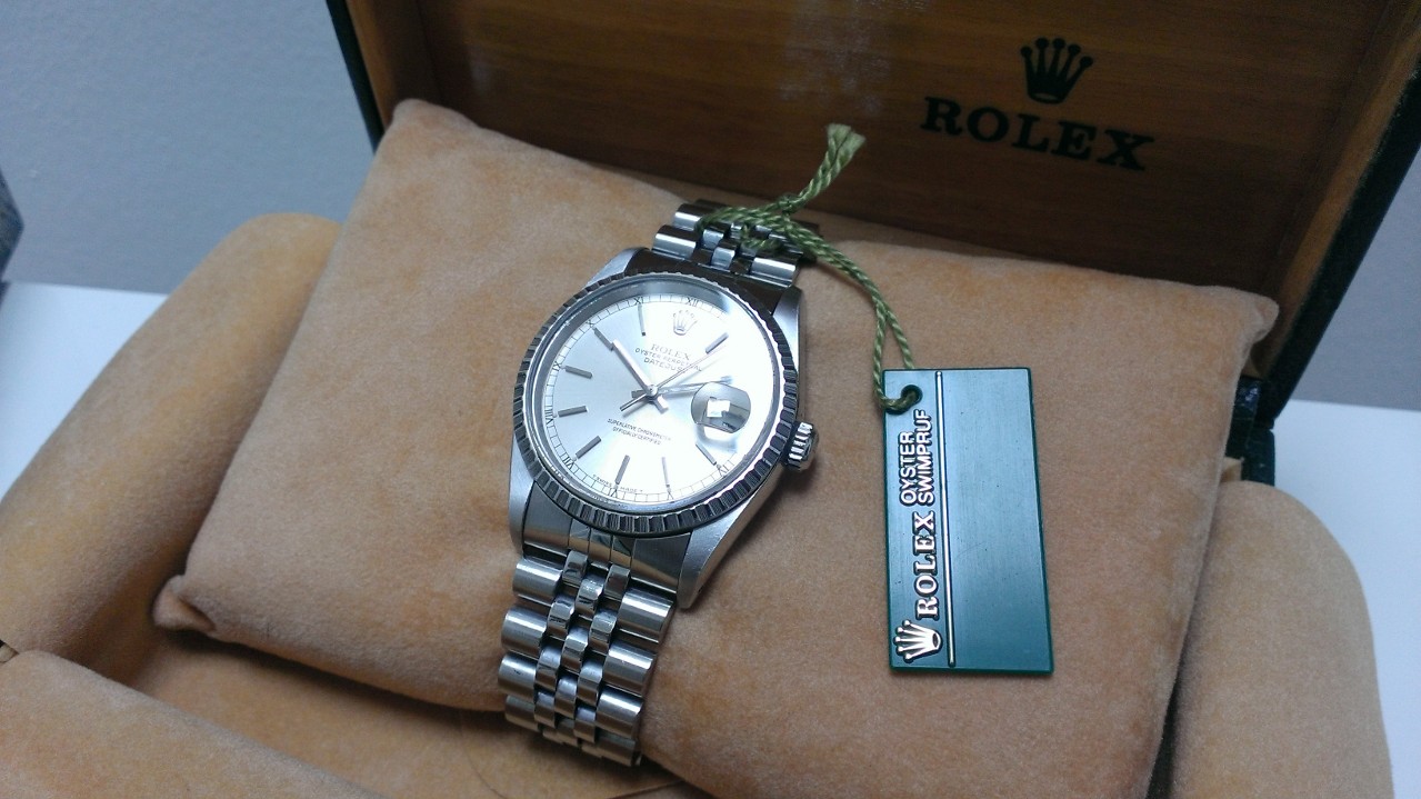 1992 Rolex Datejust 36mm Stainless Steel watch