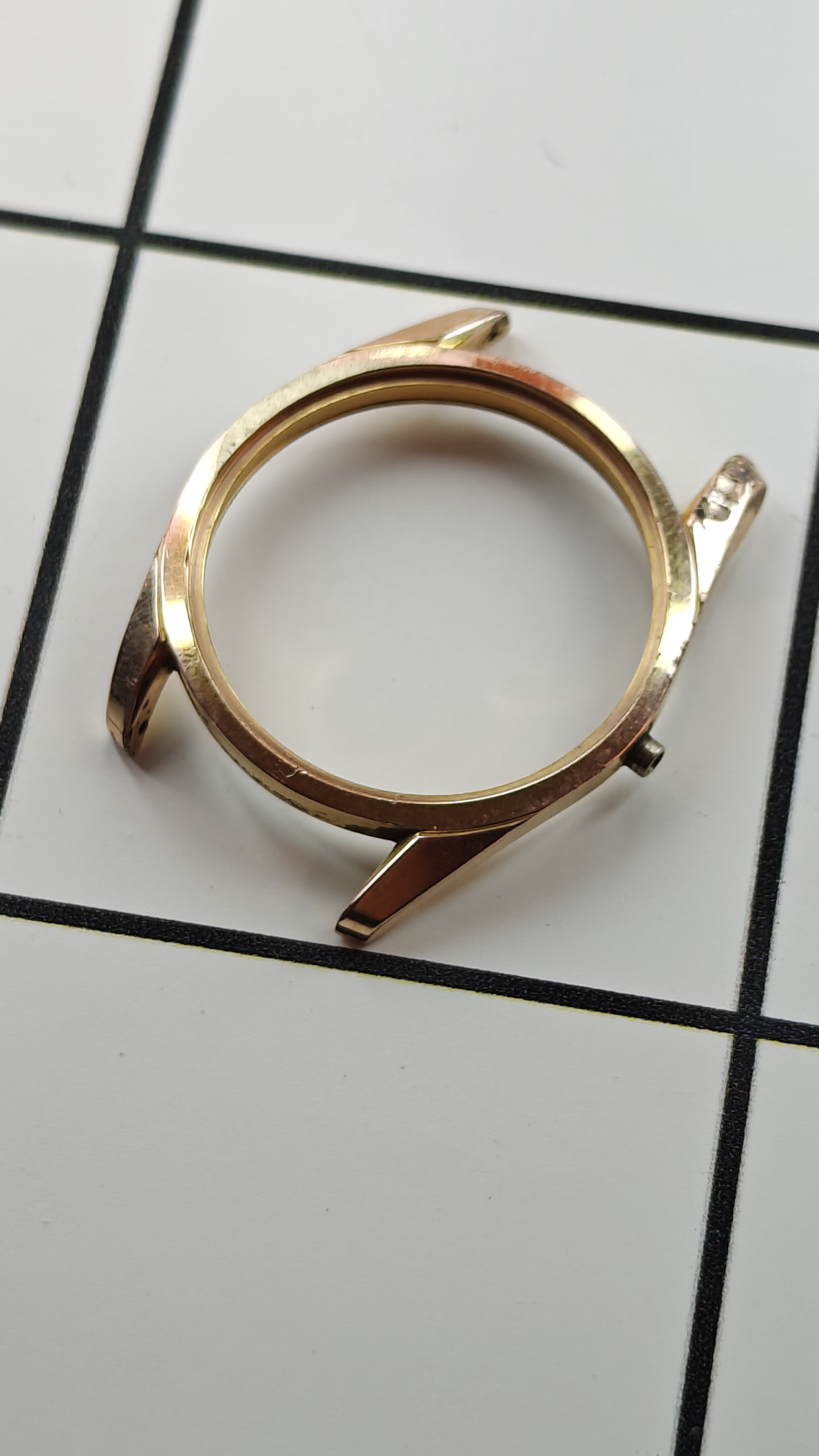 ***Damaged*** Vintage Omega Gold Plated Case