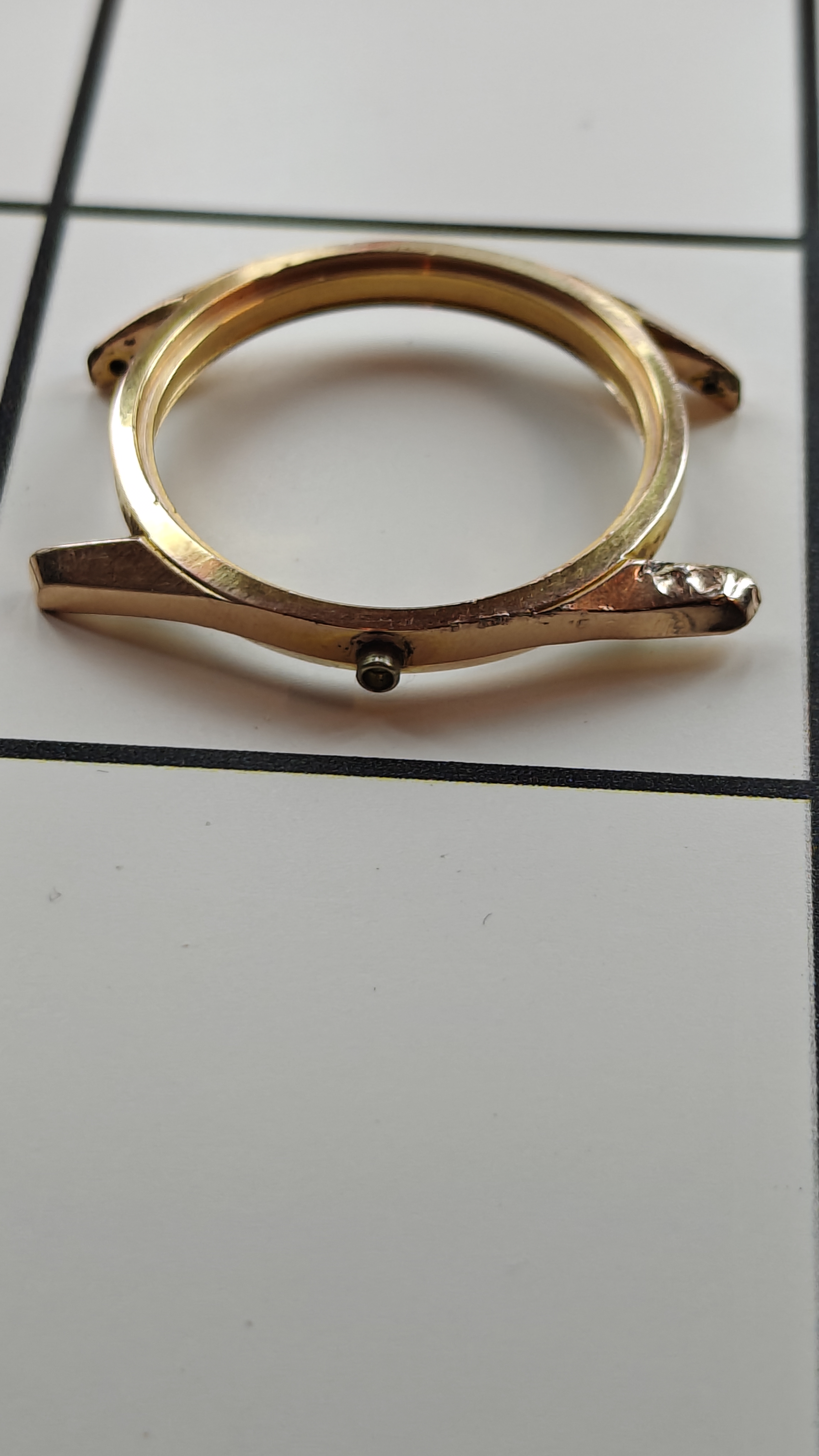 ***Damaged*** Vintage Omega Gold Plated Case