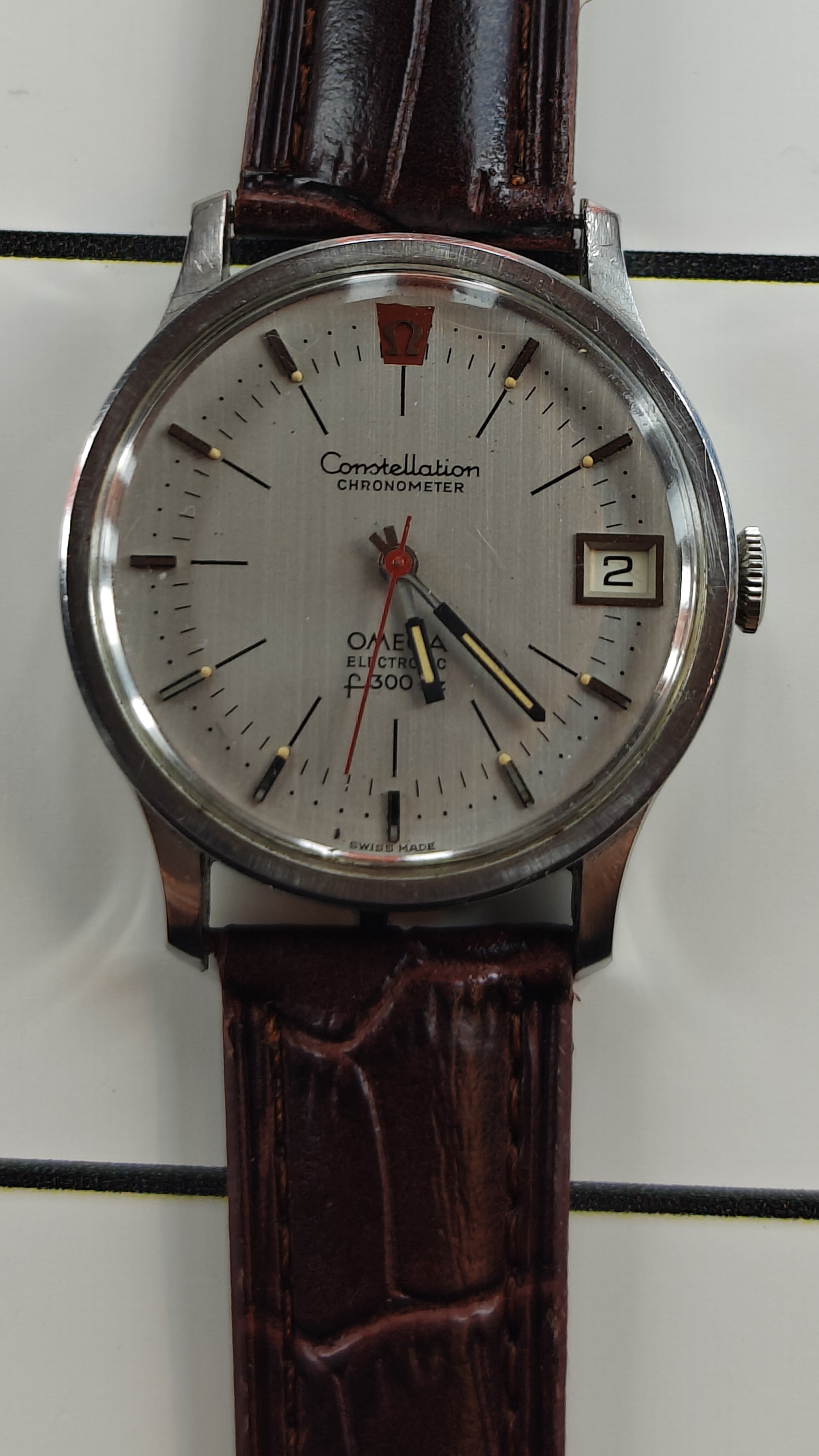 1980's Vintage Omega F300hz Chronometer watch