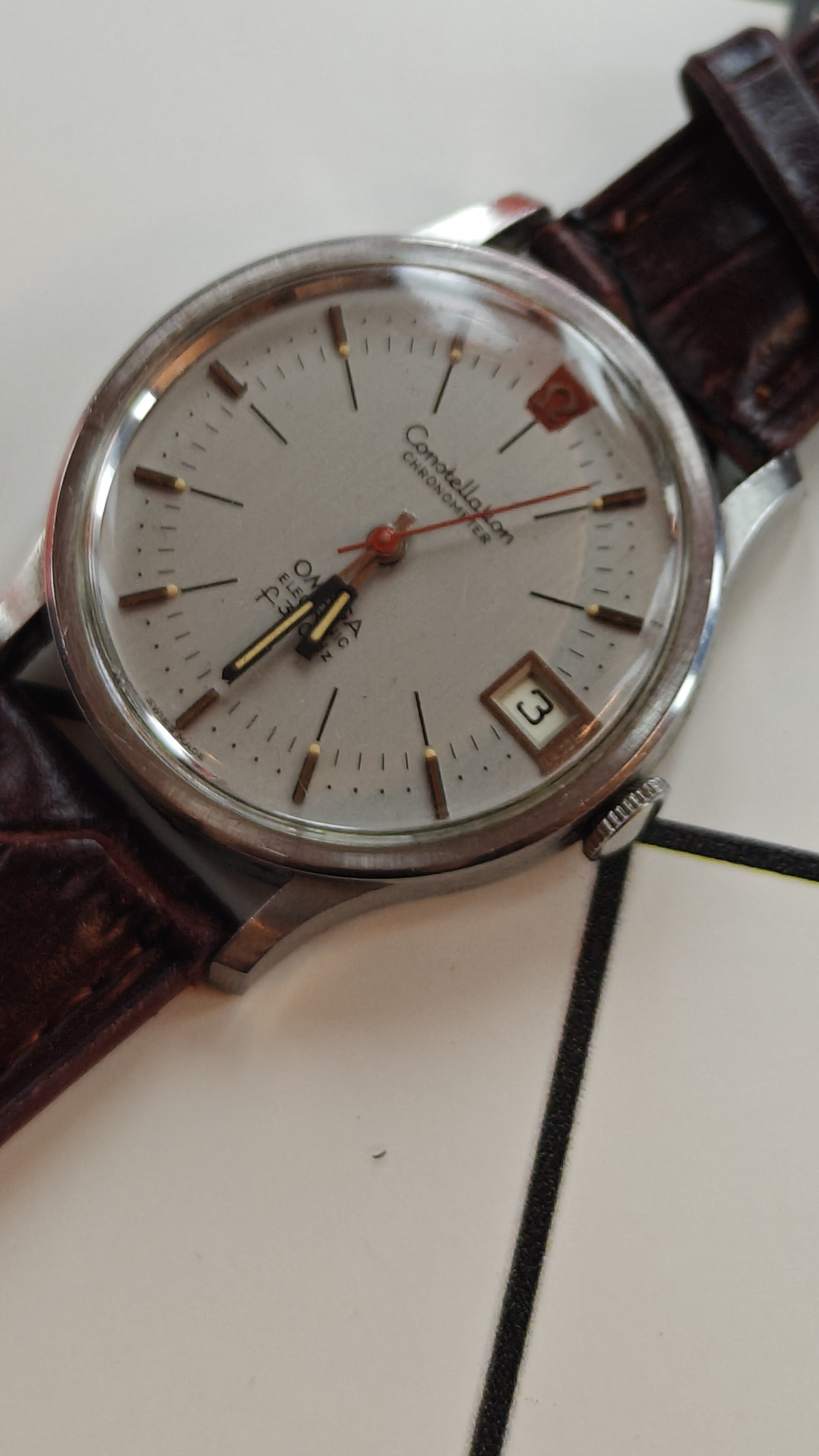 1980's Vintage Omega F300hz Chronometer watch