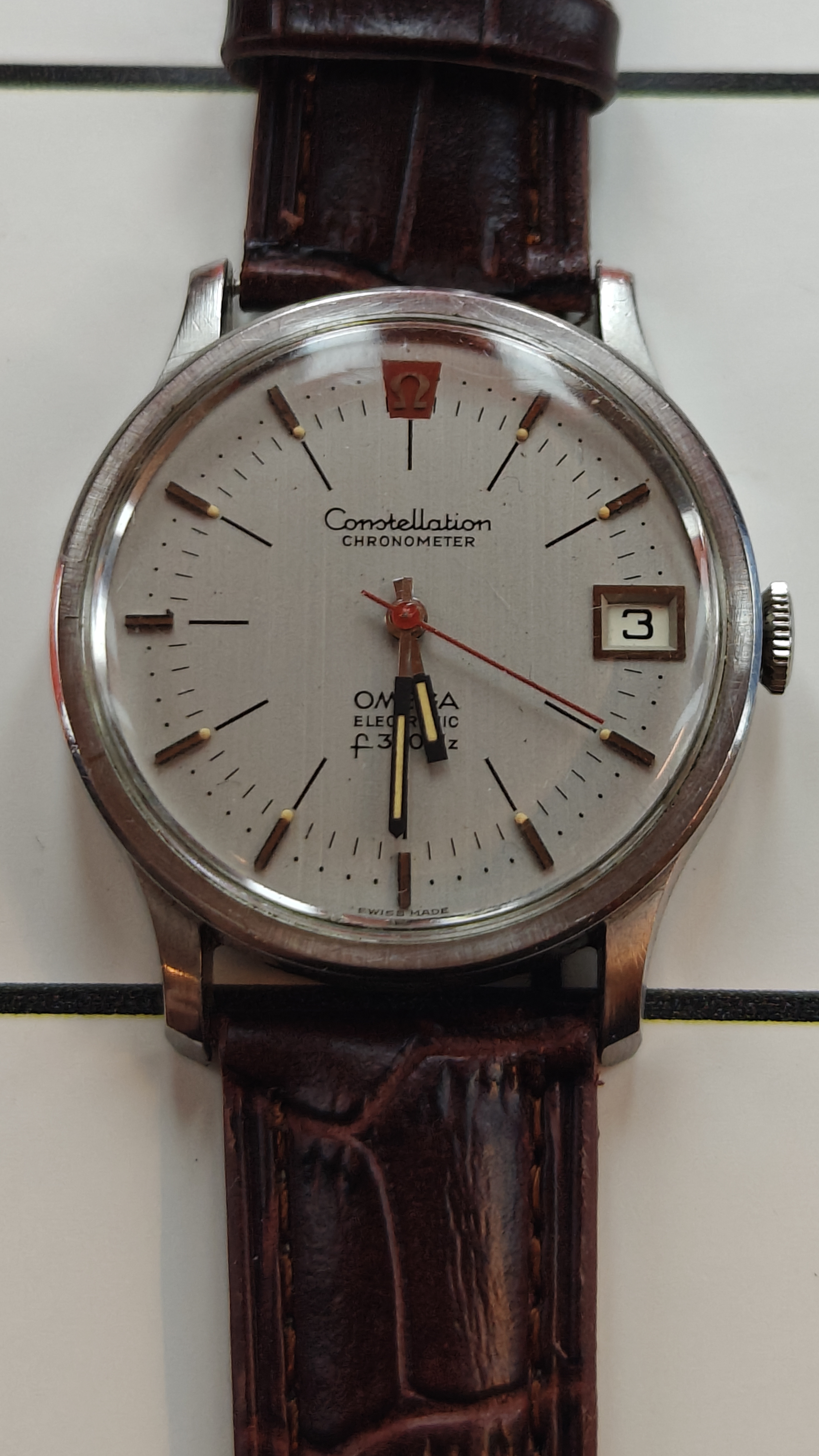 1980's Vintage Omega F300hz Chronometer watch