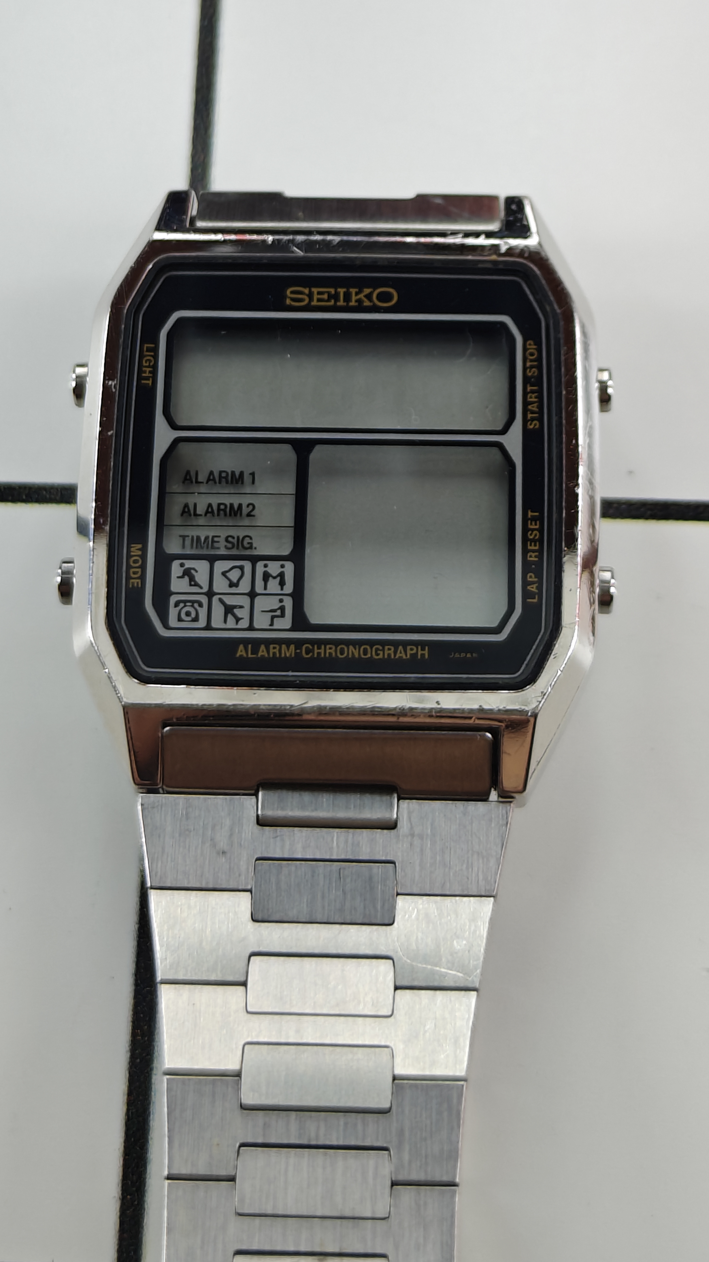Vintage Seiko Running Man D138-4009 Watch from the 1970s (Parts)