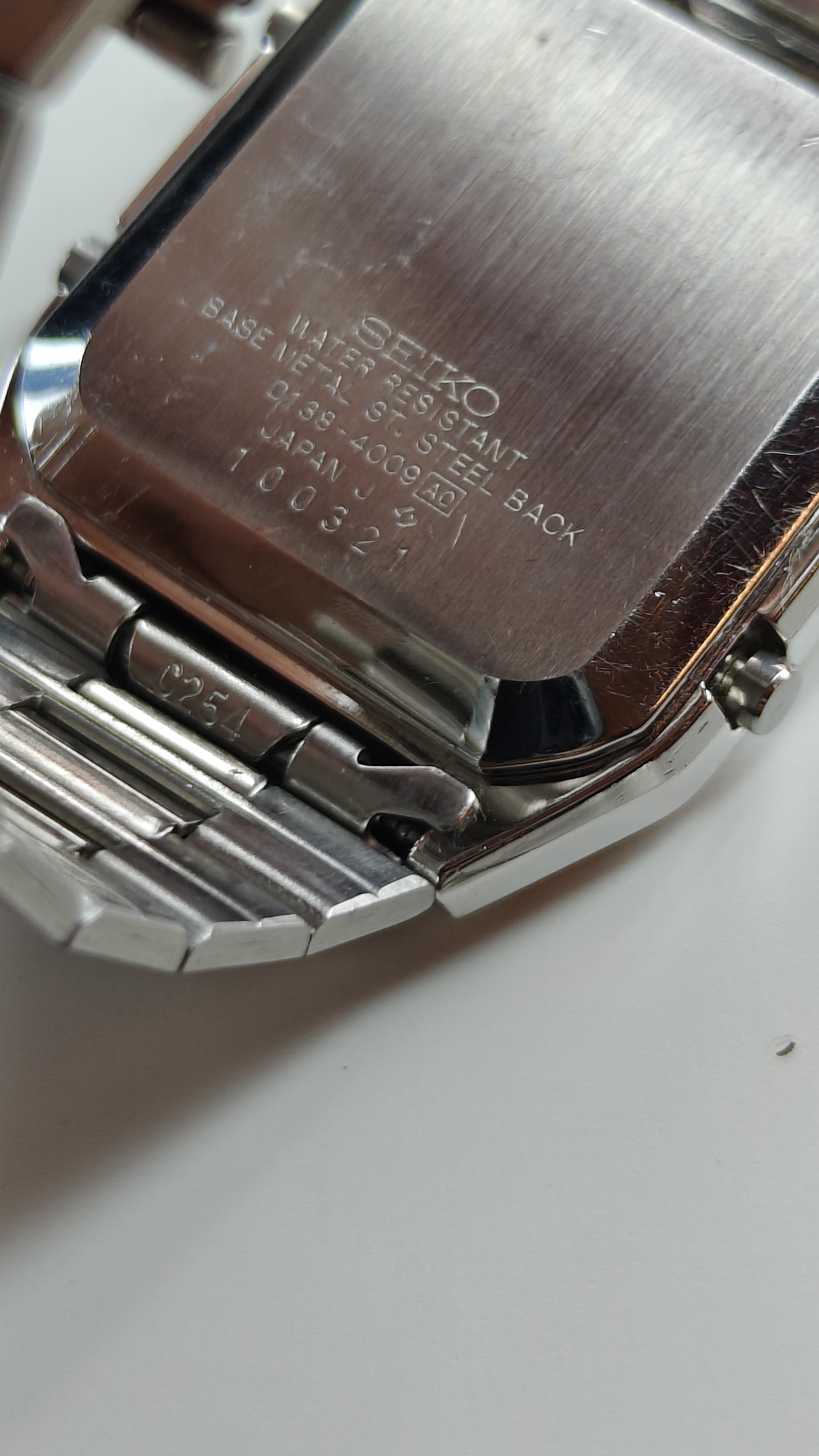 Vintage Seiko Running Man D138-4009 Watch from the 1970s (Parts)