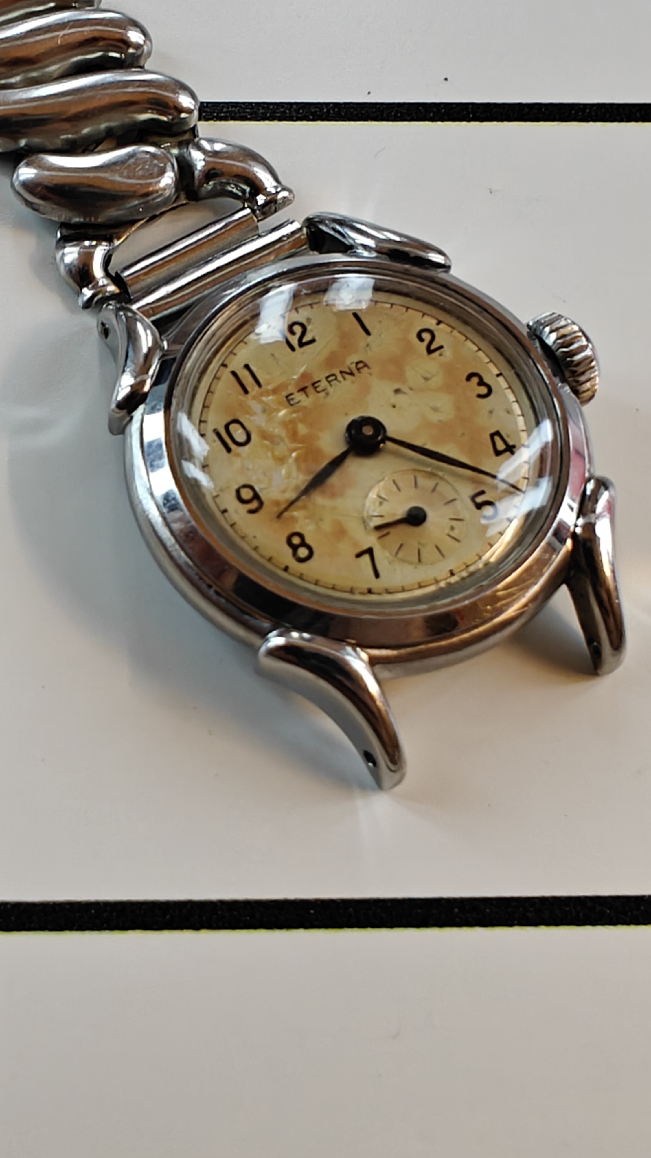 Vintage Eterna ‘BREVET’ 102L movement Watch from the 1940s