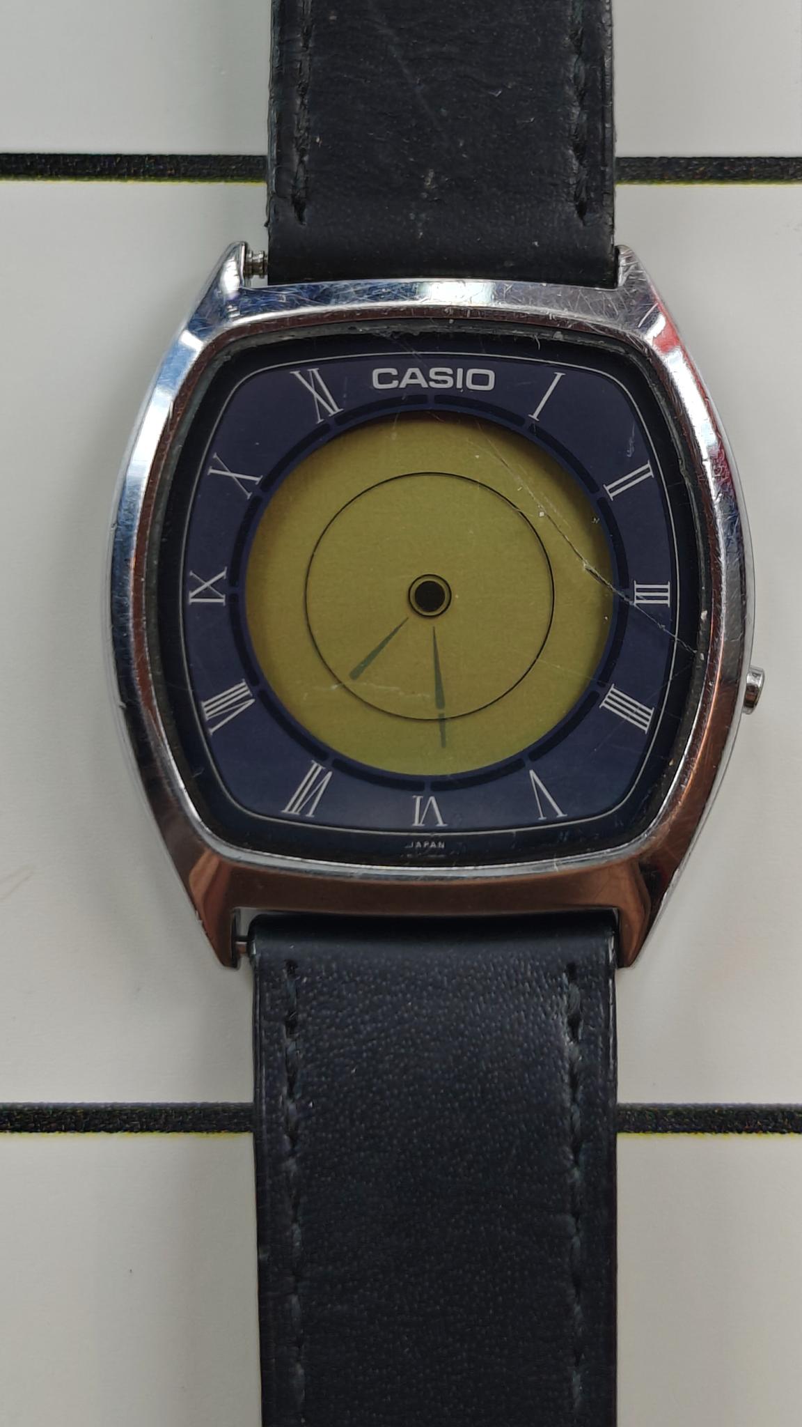 Vintage Casio AN-8 LCD Watch from the 1980s