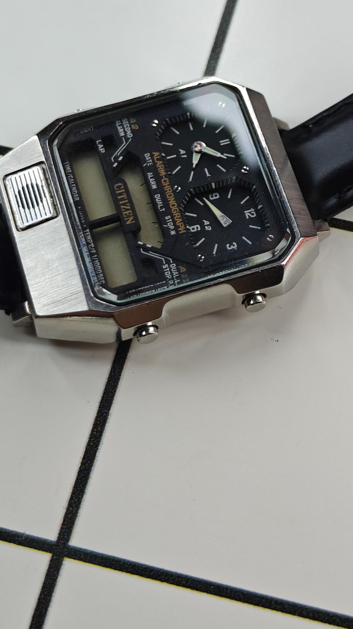 Vintage Citizen 8984 Thermometer Watch from the 1970/80s (Parts)