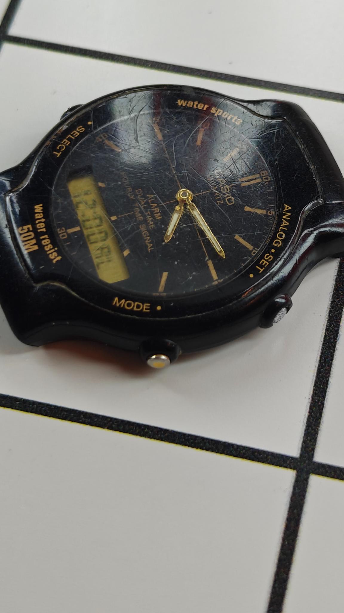 Vintage Casio AW30 Watch Working from the 1990s for parts
