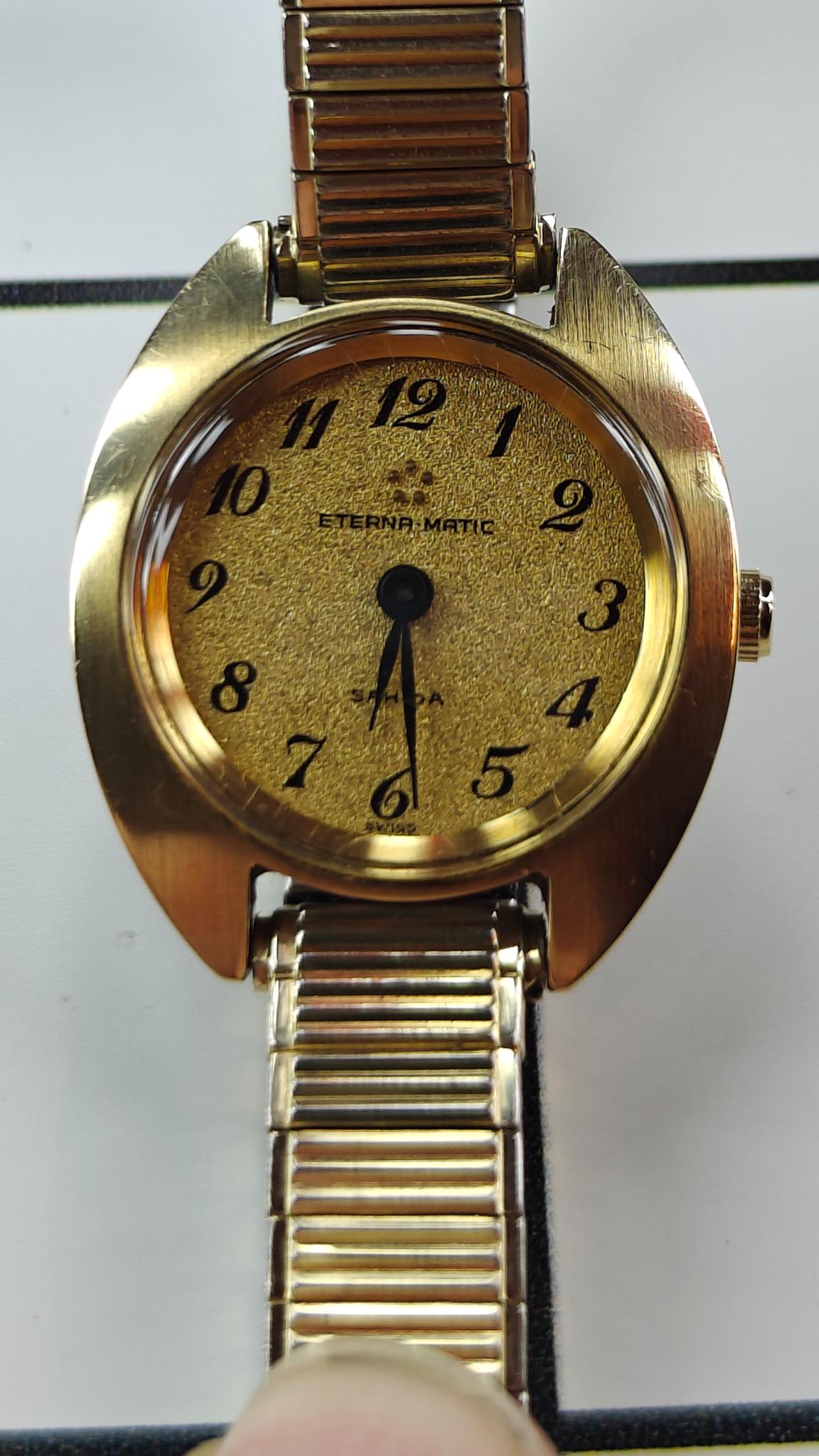 Vintage Eterna Matic Sahida Women's Automatic Watch from 1960/70’s 