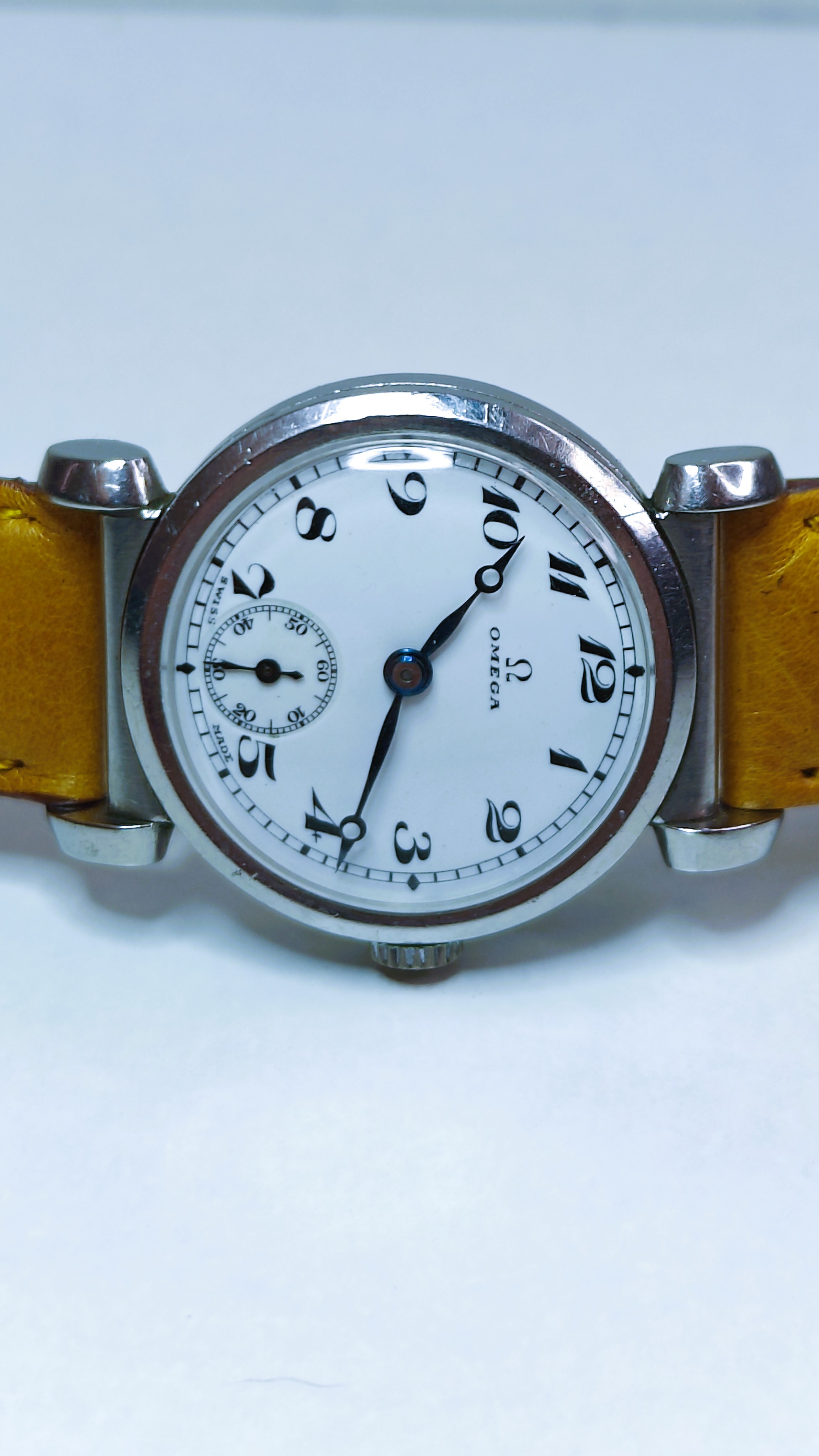 Omega Scarab Original Porcelain Dial - Completely 100% original All Round