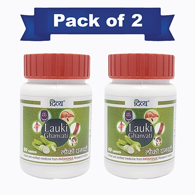 Combo Divya Lauki Ghanvati 60 N (Pack of 2)