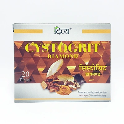 Divya Cystogrit Diamond Tablet 20 N