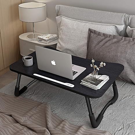 USB Bed Computer Desk Laptop Rechargeable Foldable Desk Bedroom Desk 