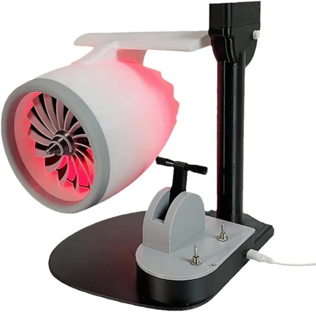 Jet engine design bedroom fan