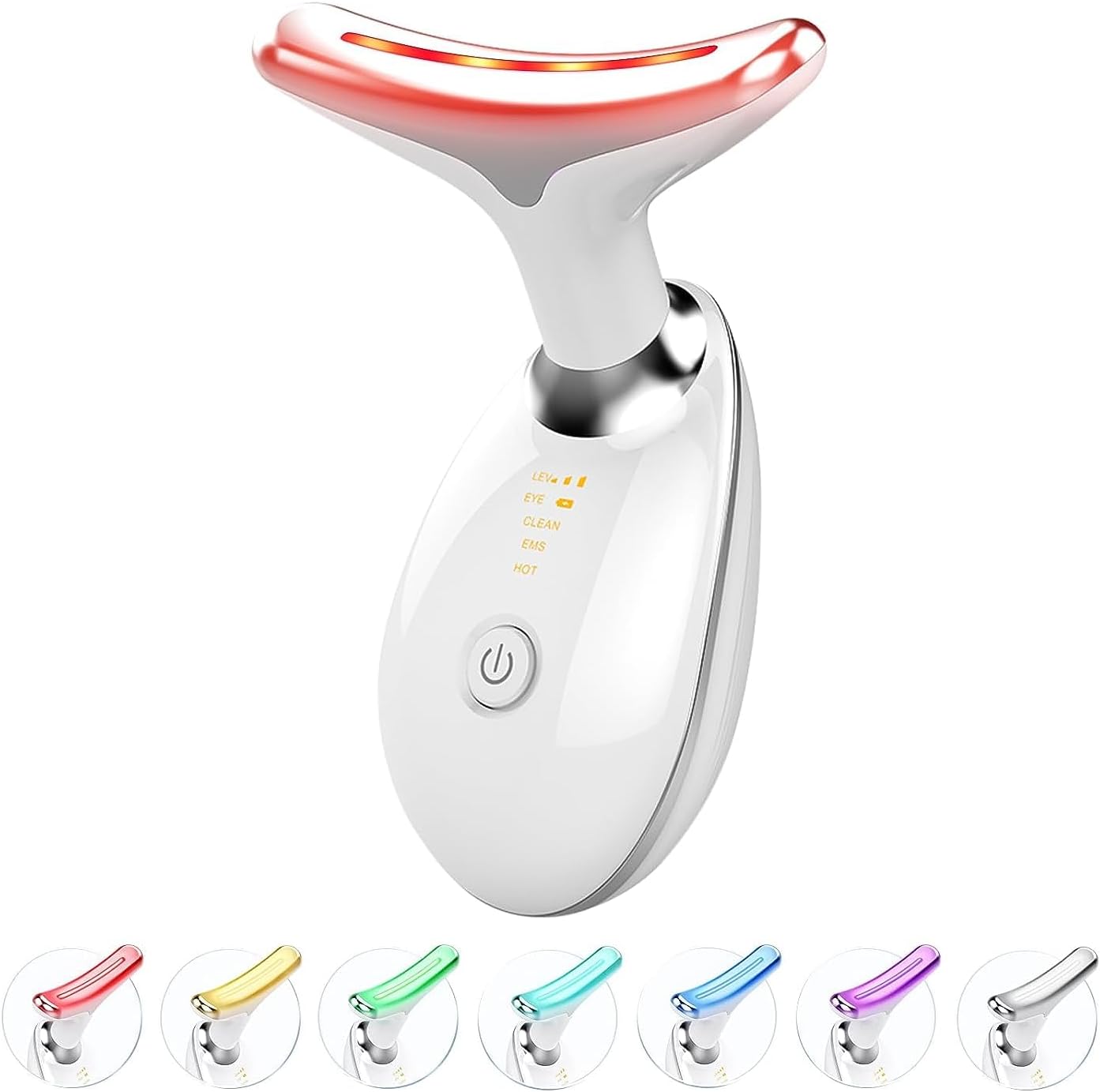 beauty neck instrument introduction instrument thin face instrument to remove neck lines and nasolabial lines photon rejuvenation instrument EMS microcurrent neck protection