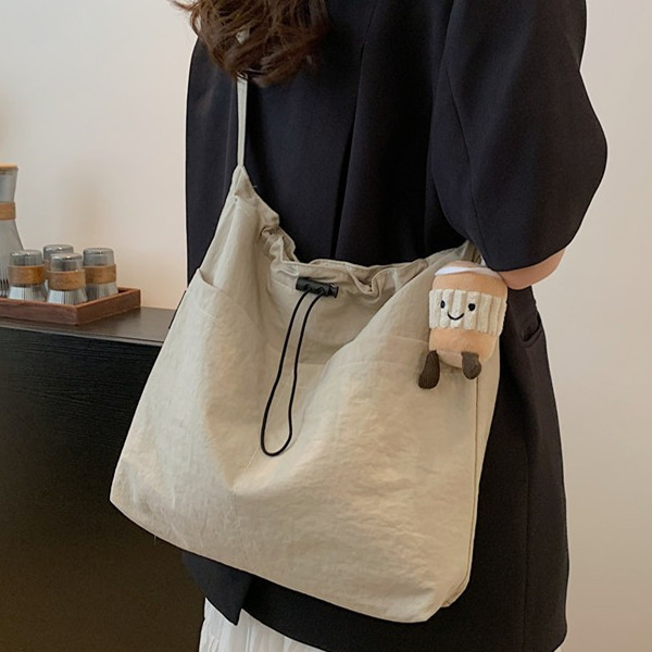 Casual large bag for women 2024 new fashion cloth bag shoulder bag large capacity tote bag for class commuting messenger bag